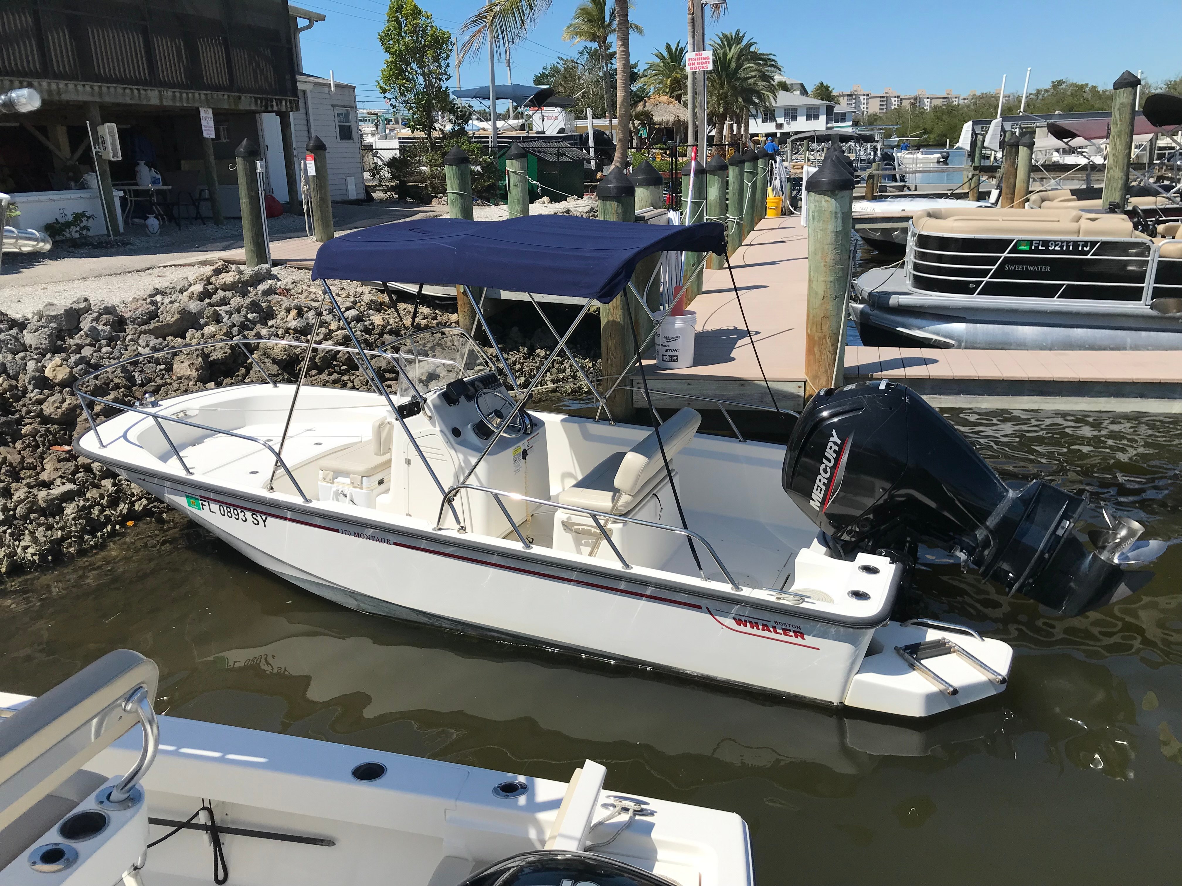 ALL-AMERICAN (17' Center Console-Boston Whaler- 90 HP-Fishing)