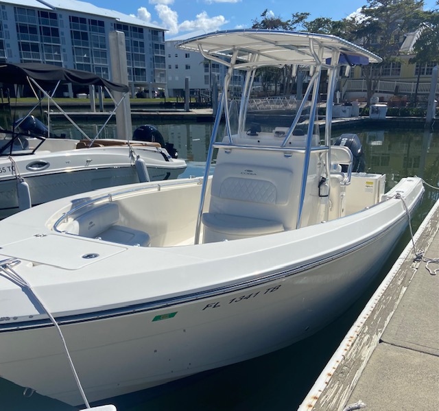 JETTY OR KNOT (24' Cobia Offshore Center Console 250HP - fishing)