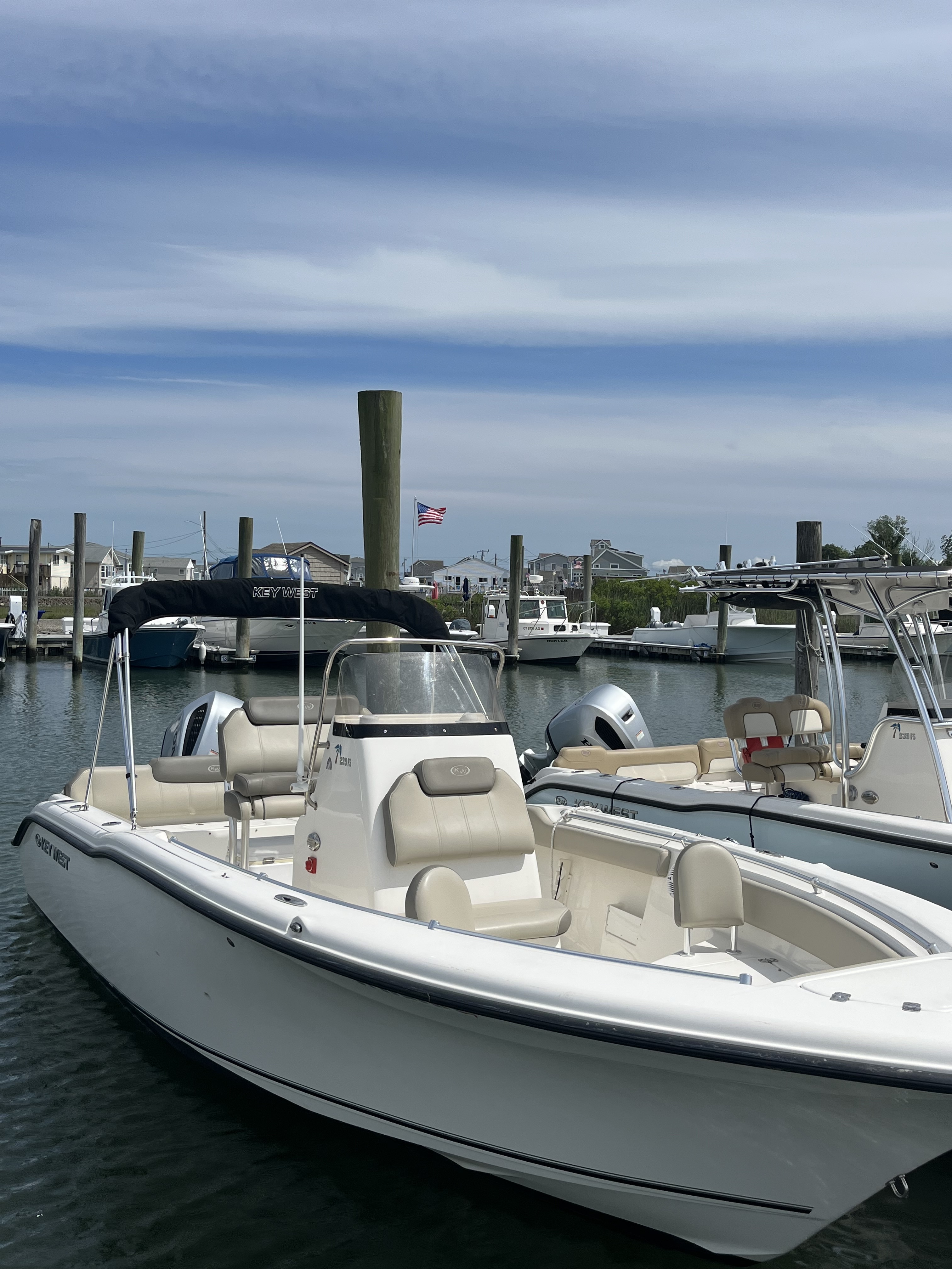 Kickin' Bass - Key West Center Console with Bimini