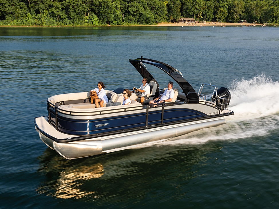SUMMER'S LEASE 2023 Harris Sunliner 230 Tritoon