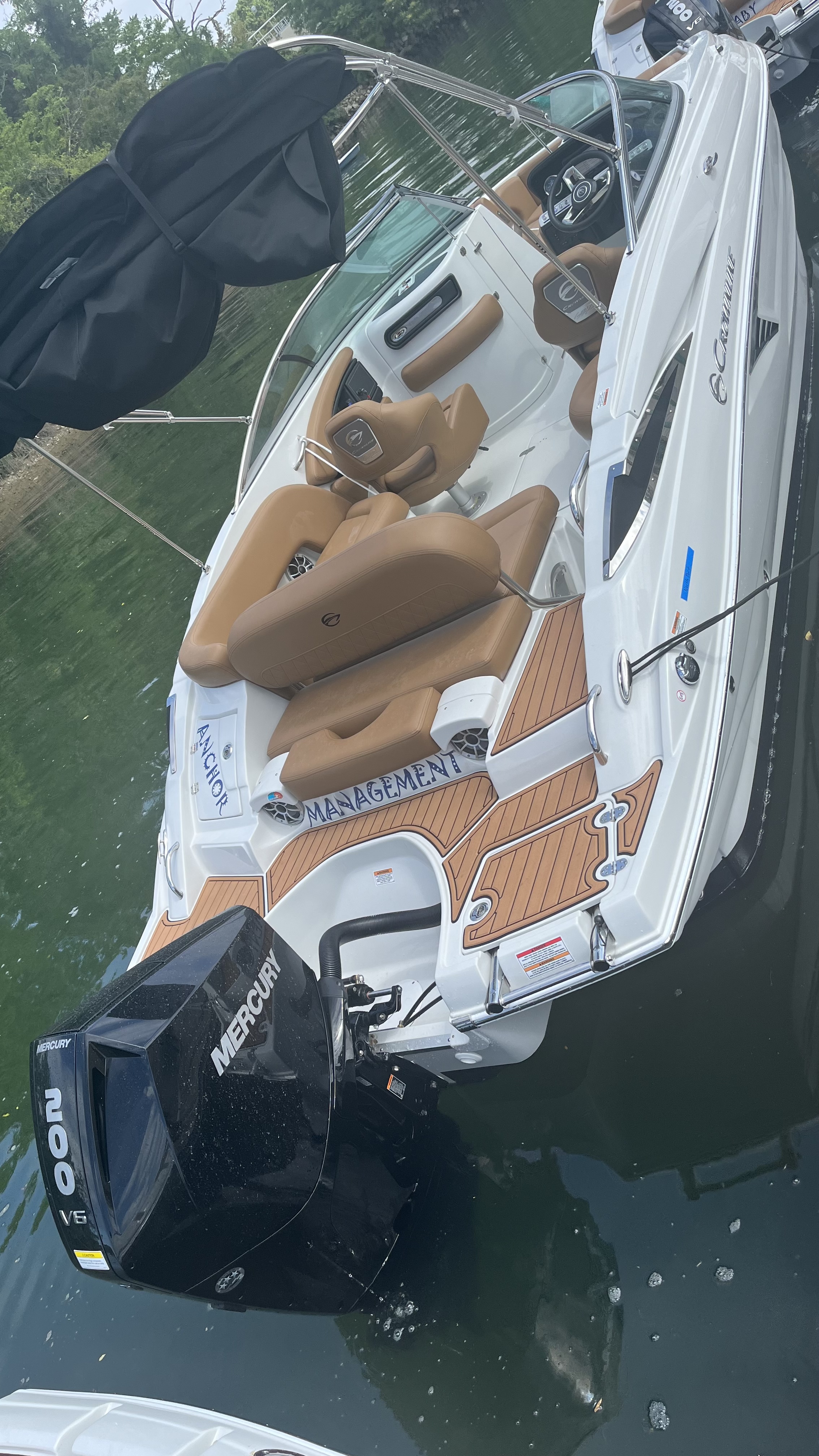 Anchor Management (engine doesn't trim well)
