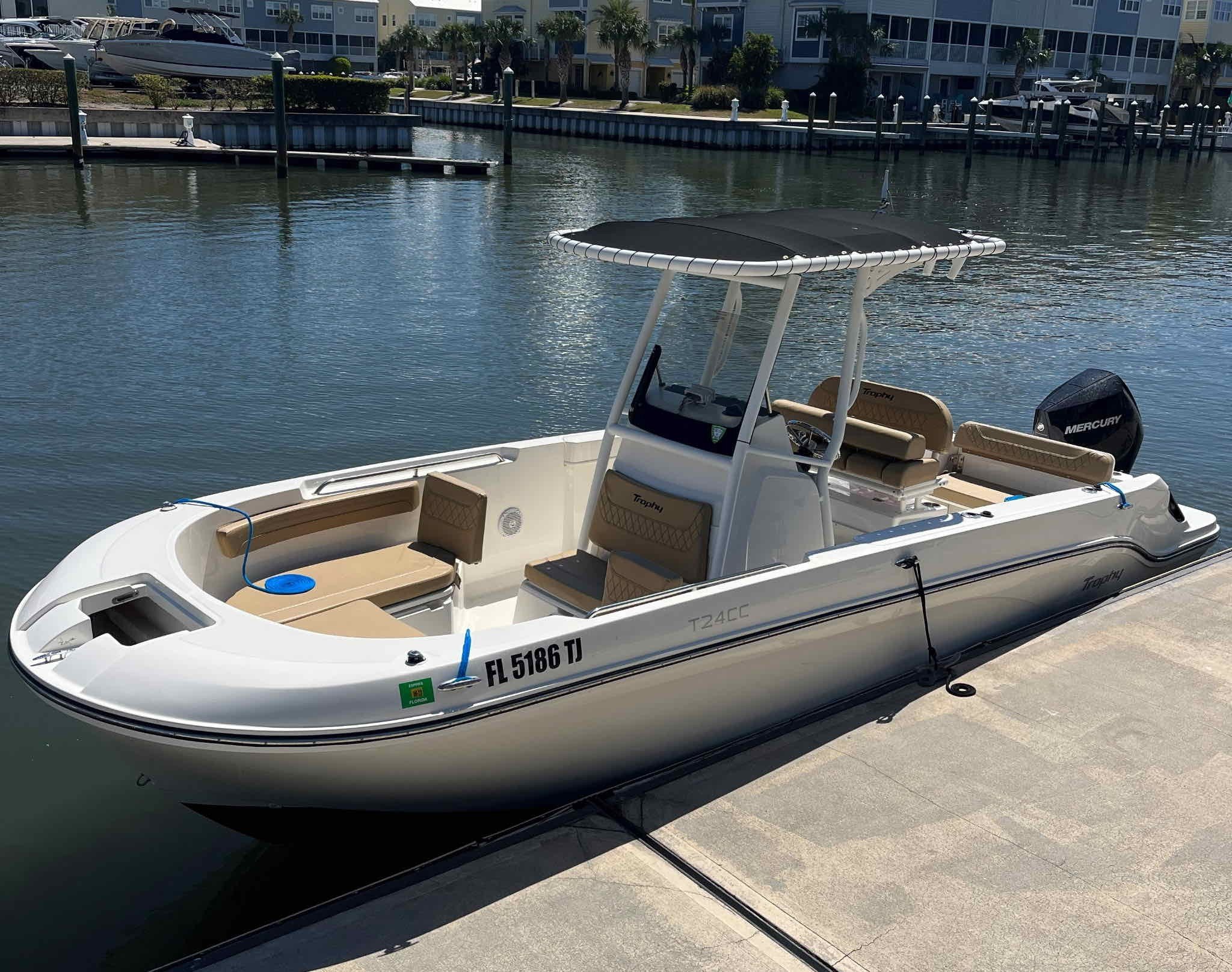 RIDDIKULUS (24FT Bayliner Trophy Offshore  Ctr Console - 250 HP~Fish)