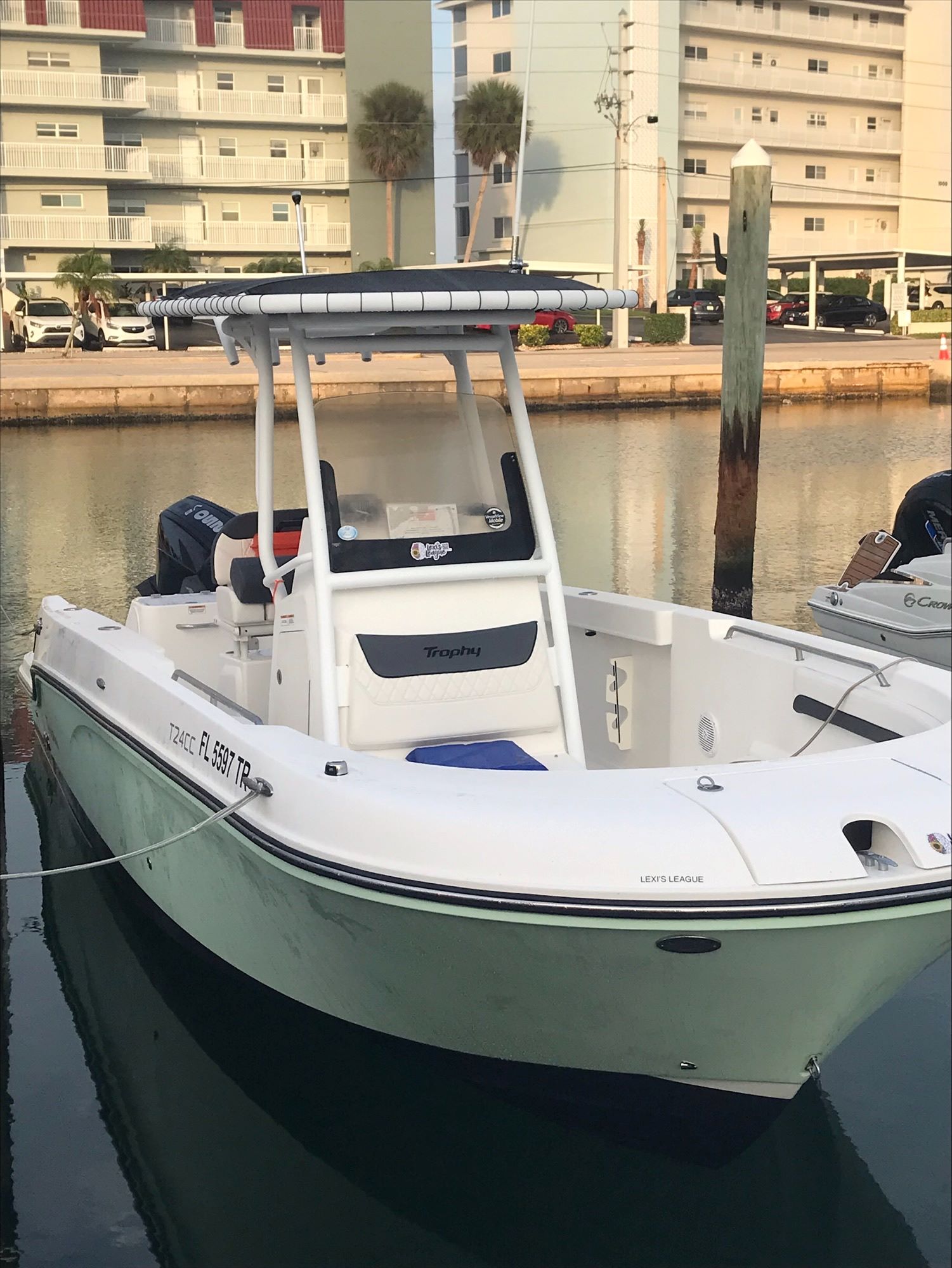 LEXI'S LEAGUE (24FT Offshore Bayliner Trophy Center Console - 250 HP~Fishing)
