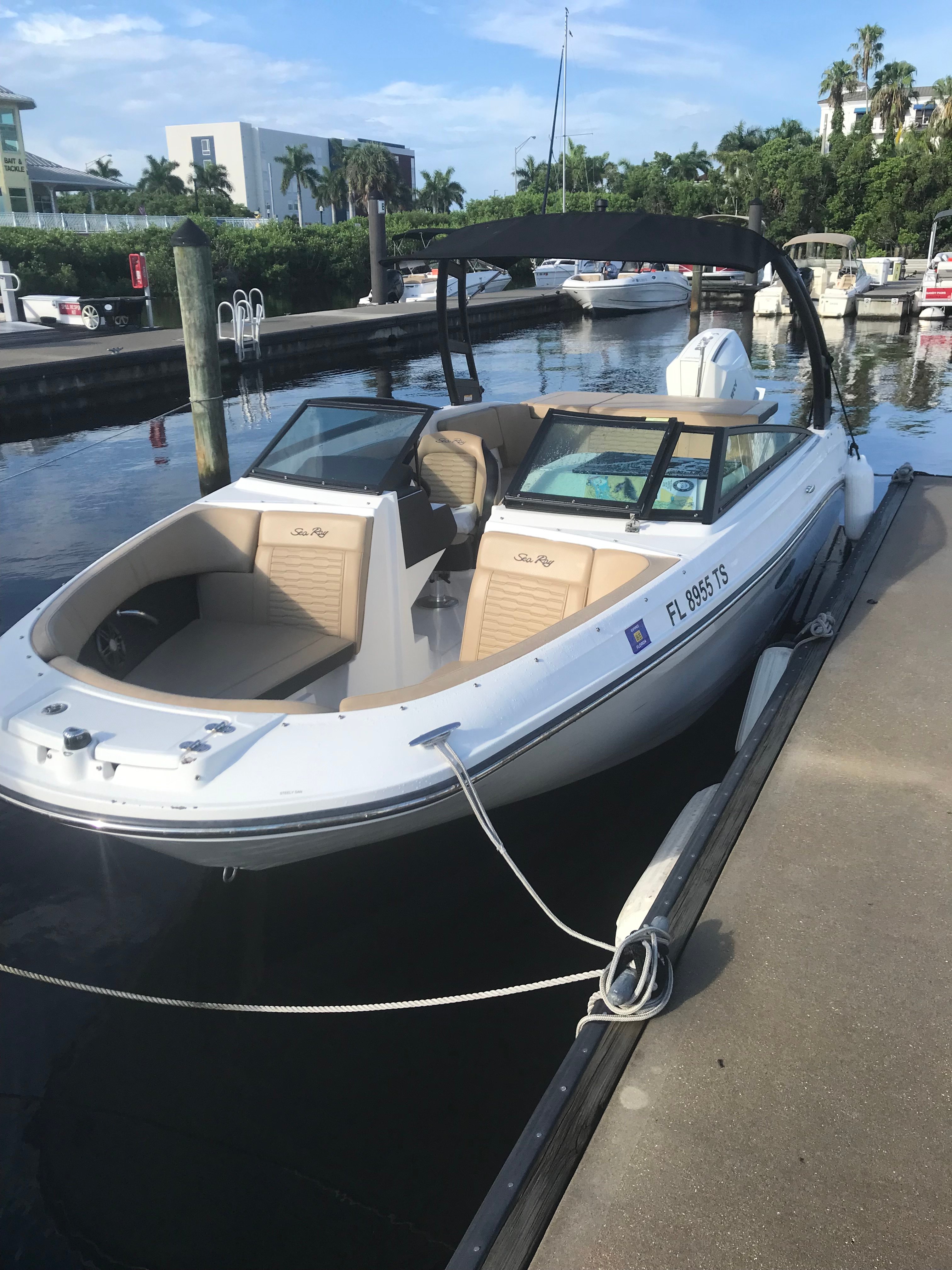 STEELY DAN (23' Sea Ray Bowrider 200 HP - cruising)