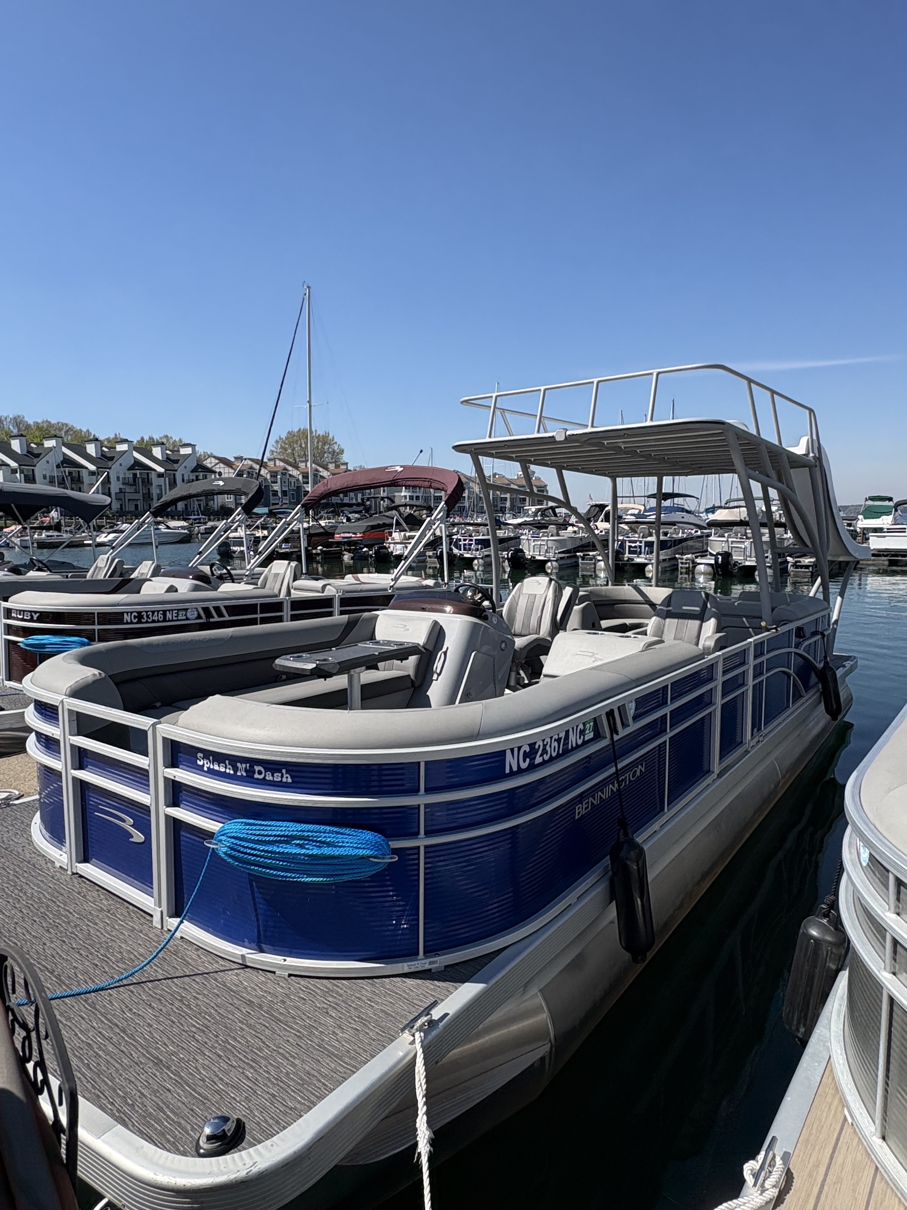 Splash N' Dash [B] | 2024 Upper Sun Deck w/Slide  | NO TUBING/TOWING