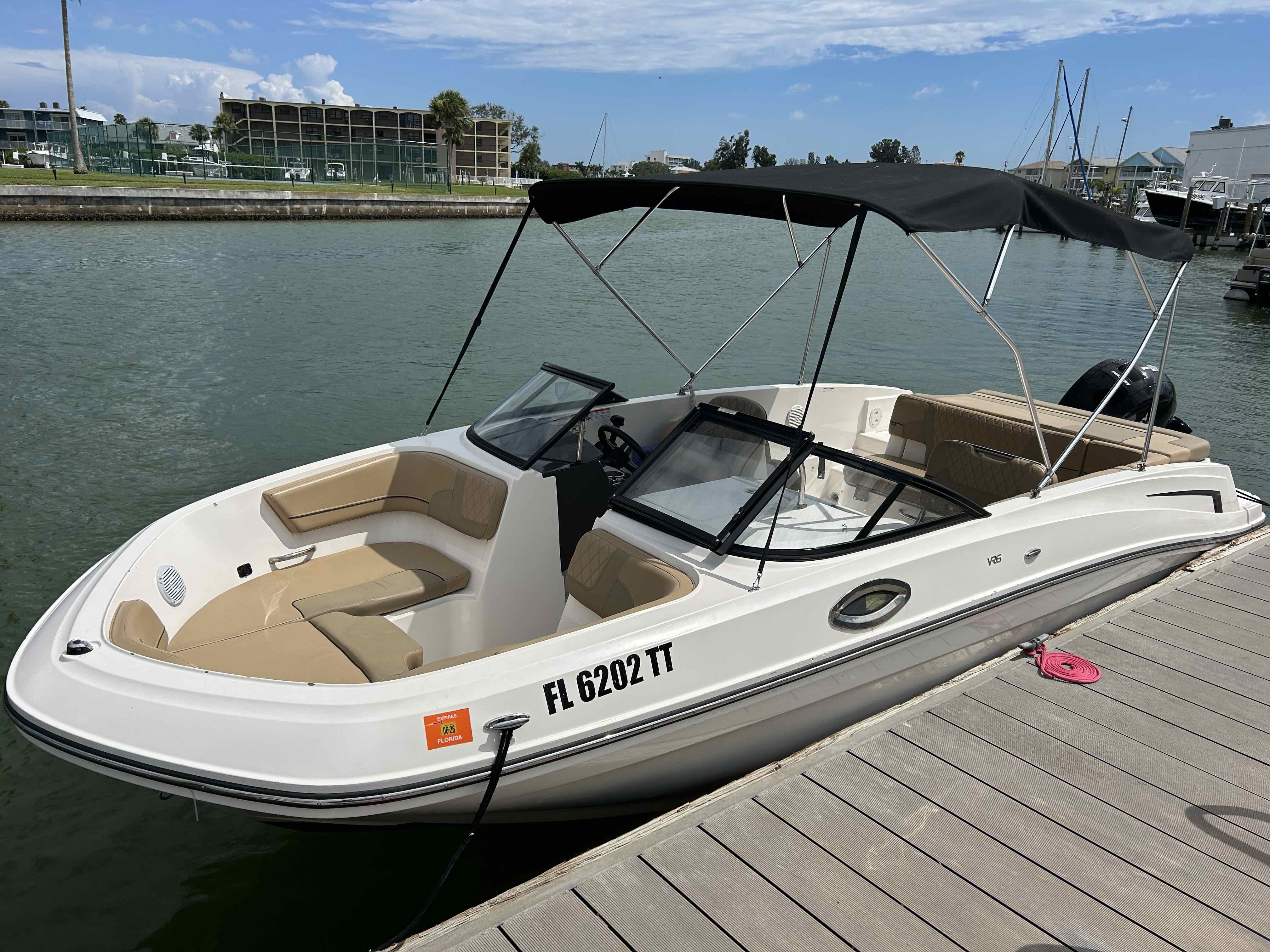 ABOAT TIME - 22’ Bayliner VR6 Cruiser (150 HP)
