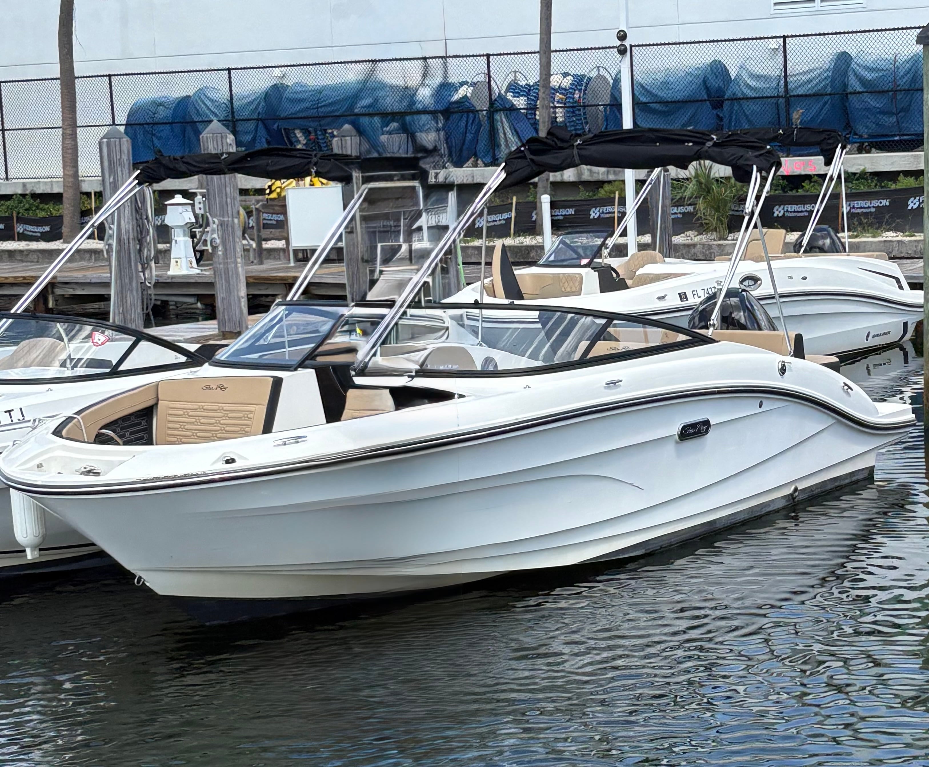 BLUE HORIZON (21' Sea Ray Bowrider 150 HP - cruising)