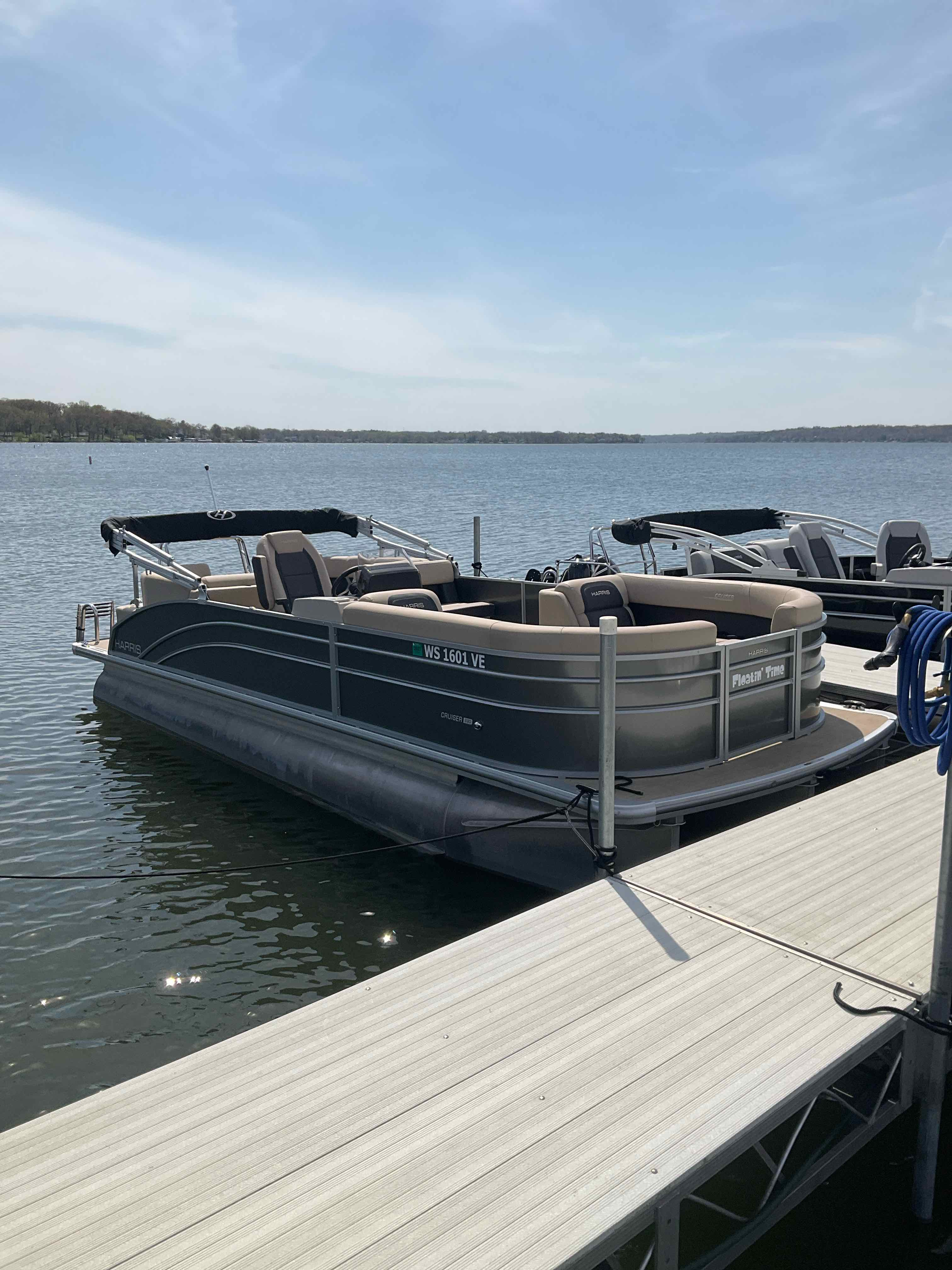 FLOATIN' TIME (22' Harris 2024 Tritoon 150 HP - Fishing or Cruising)