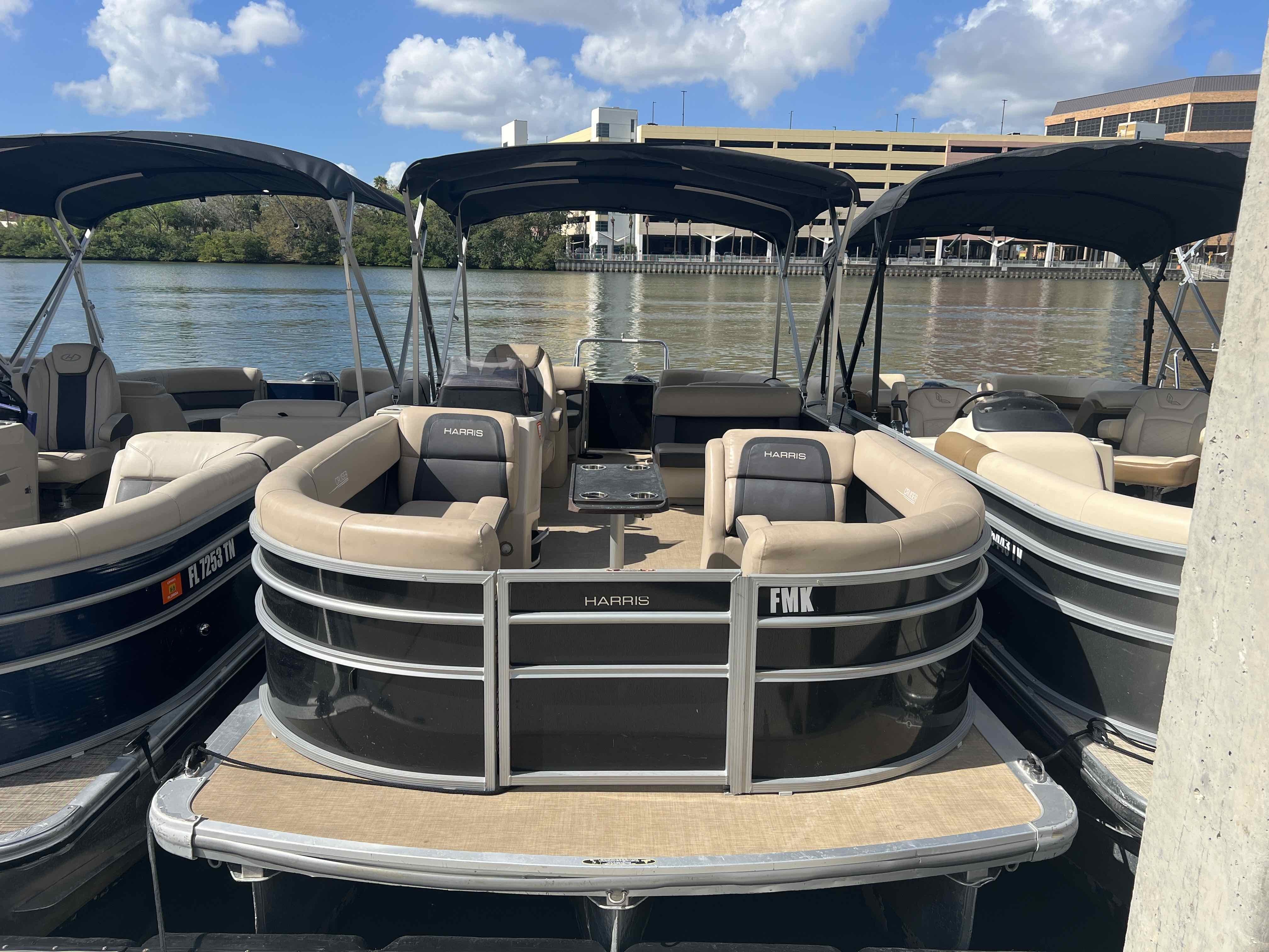 FORGET ME KNOT - 23' Harris Tritoon (150 HP)