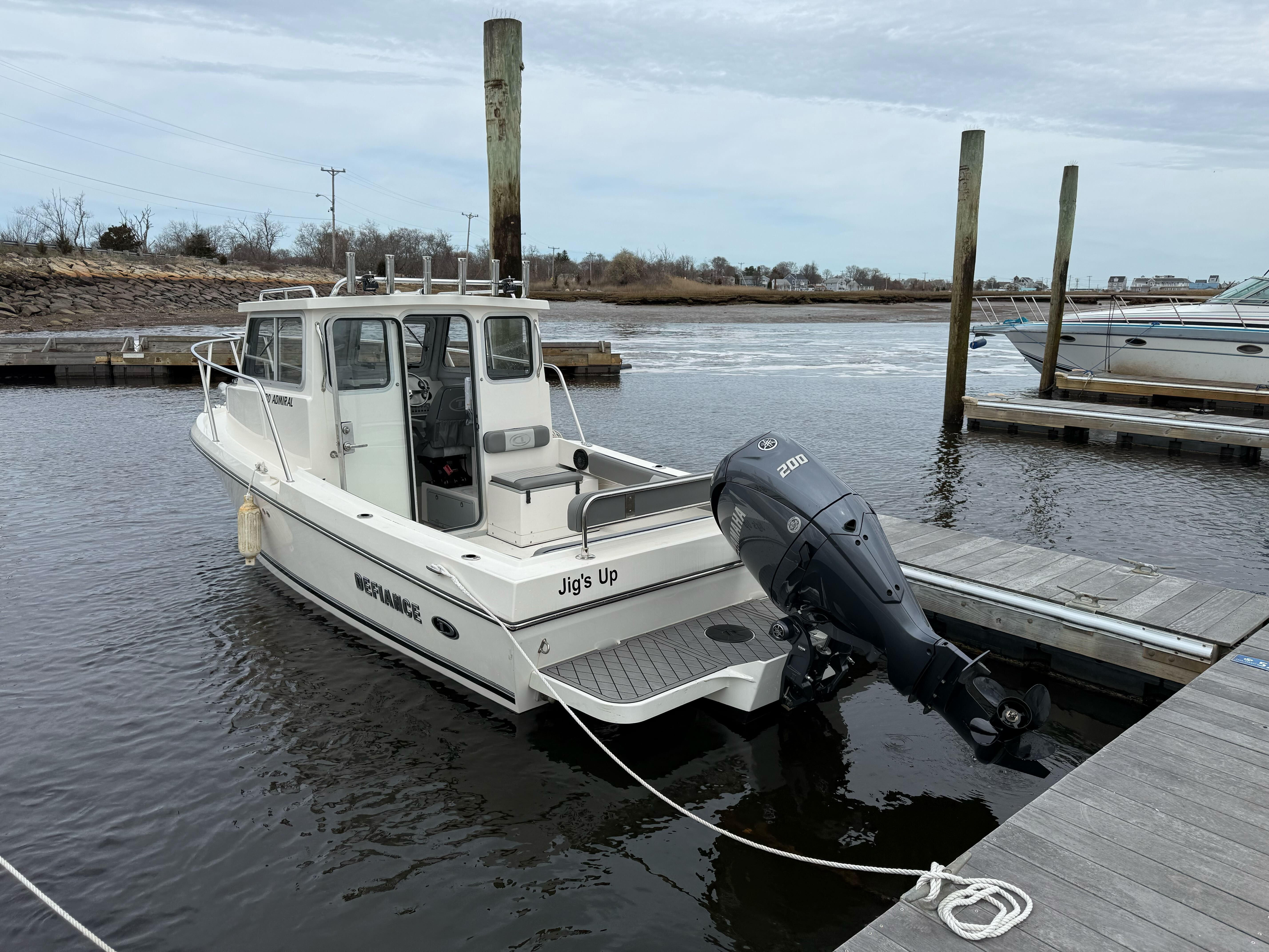 Jig's Up - 22' Cabin Boat - Fishing Oriented