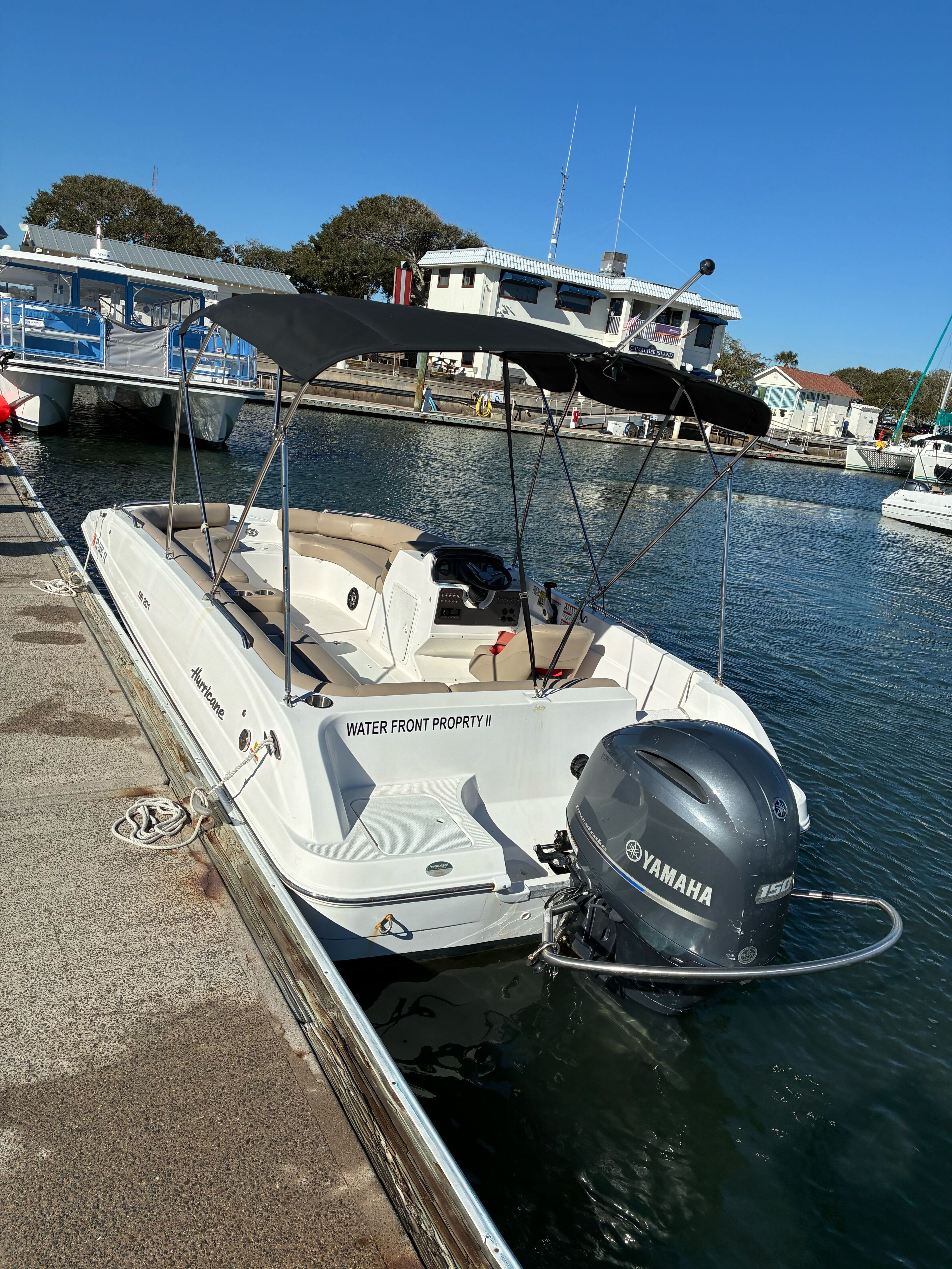 Waterfront Property II- Deck Boat