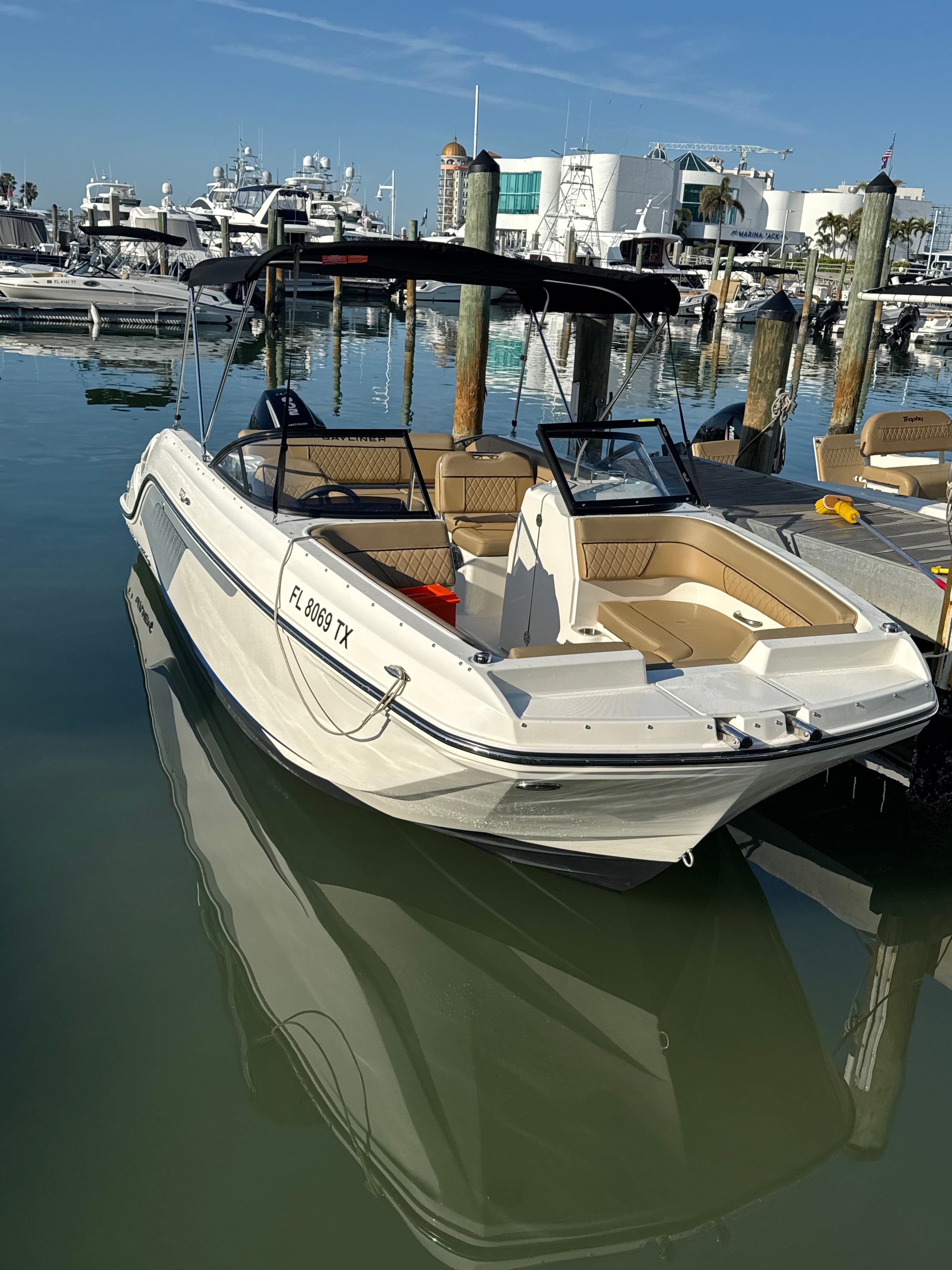 WHO'S SHORE DADDY (Bayliner 22' Deck Boat 200 HP - Cruising)