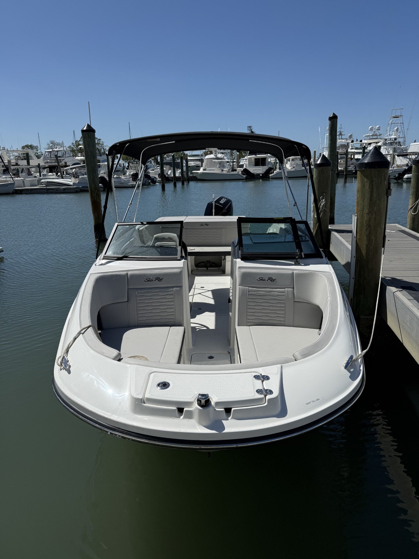 DIDN'T TELL HER (2025 SEA RAY SPX230 200 MERC)