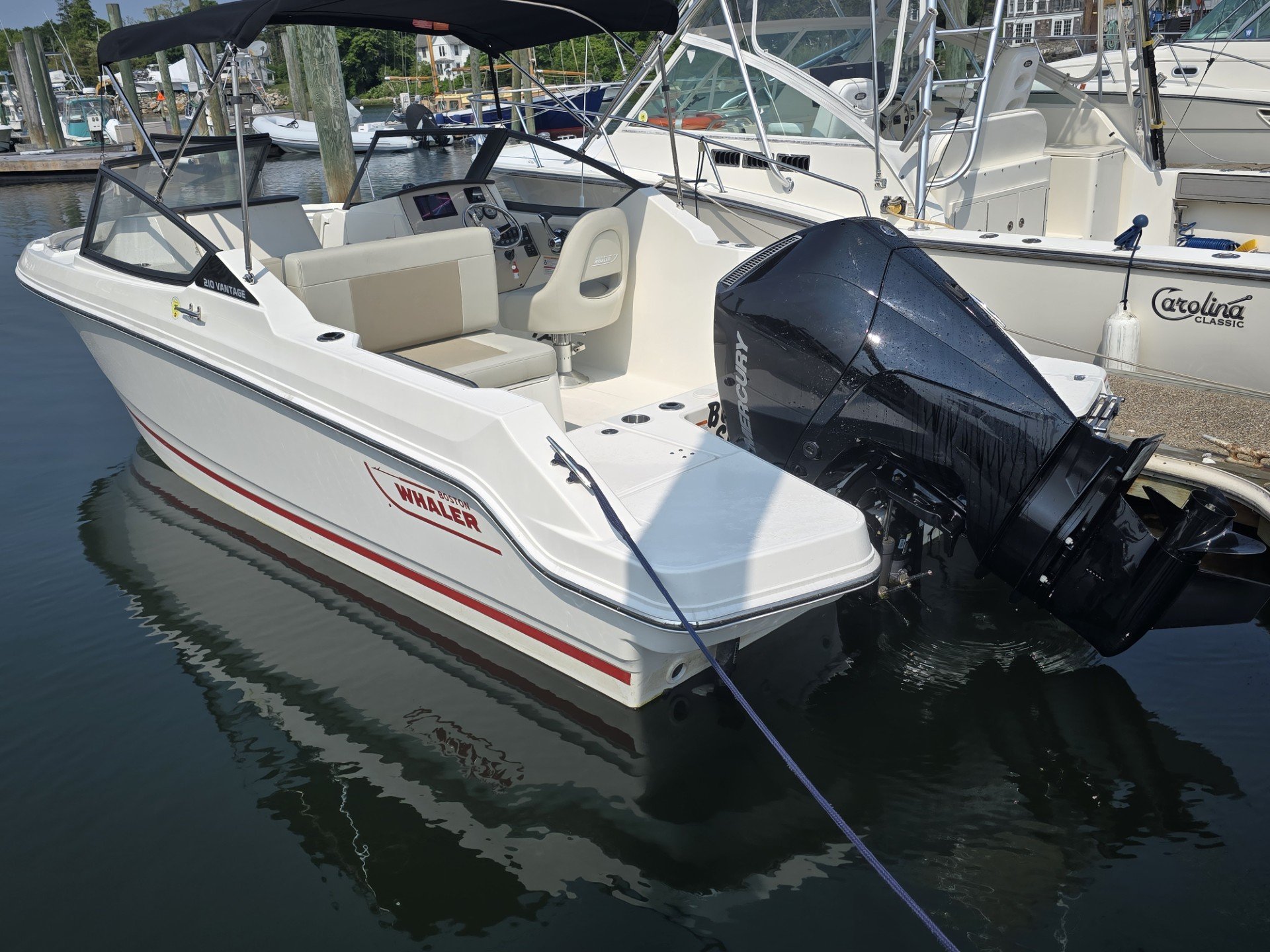 BLUE SKY (21' Boston Whaler 225HP Dual Console-Cruising/Fishing)