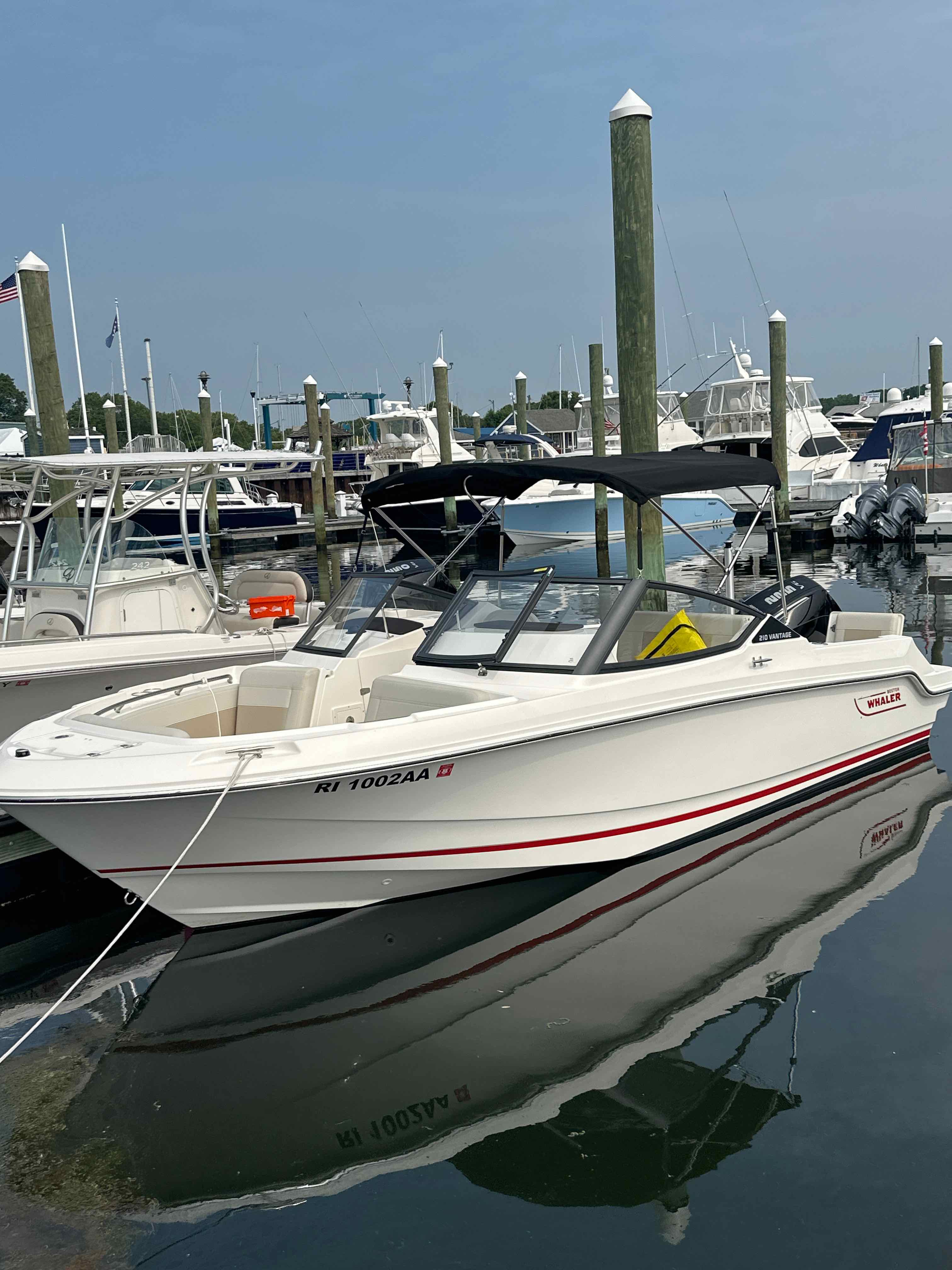 MARLIN MONROE (21' Boston Whaler 225HP Dual Console-Cruising/Fishing)Bay Only