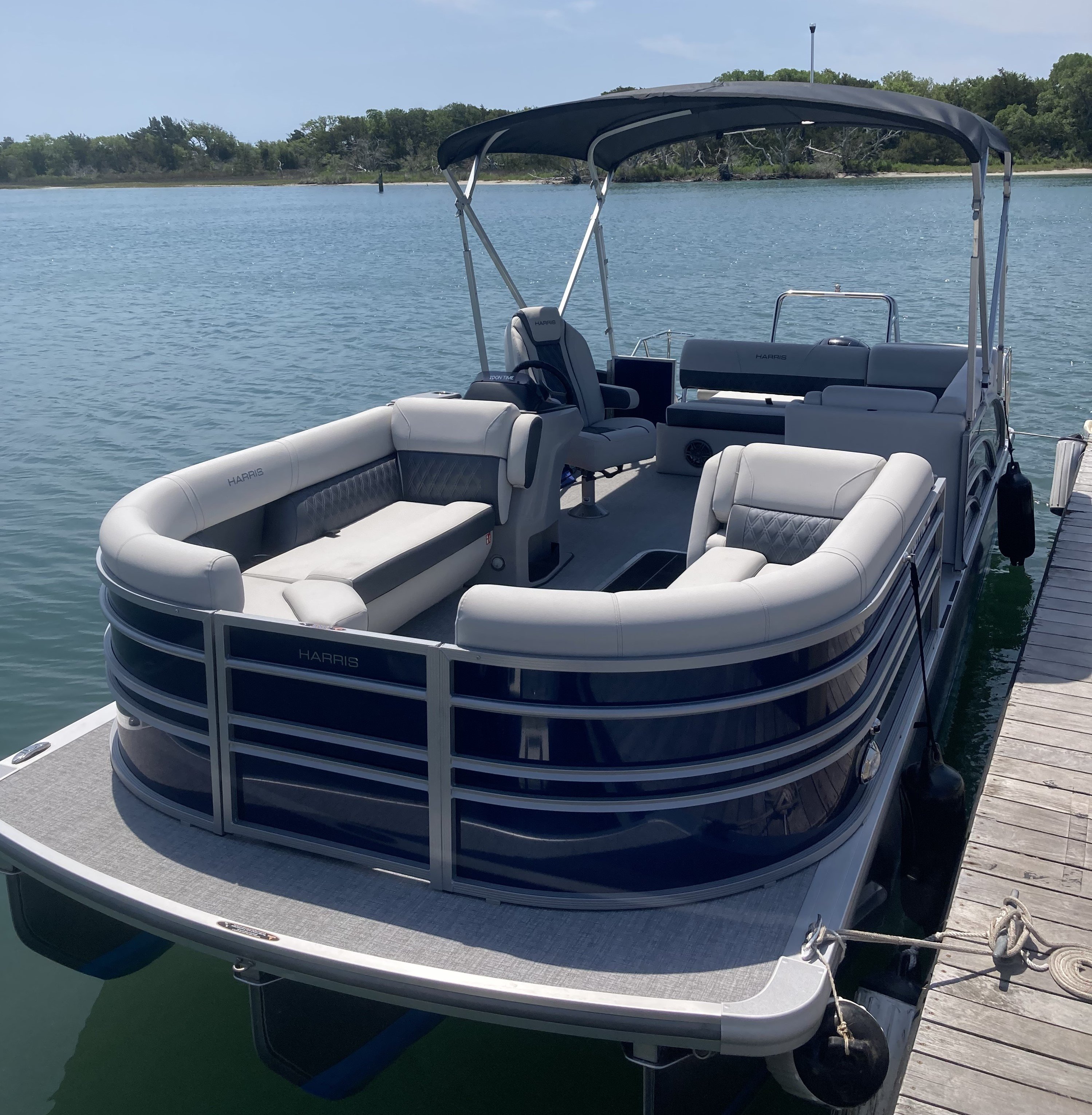 MISS BECKY (23' Harris 2025 Tritoon 150 HP Cruising only No Fishing