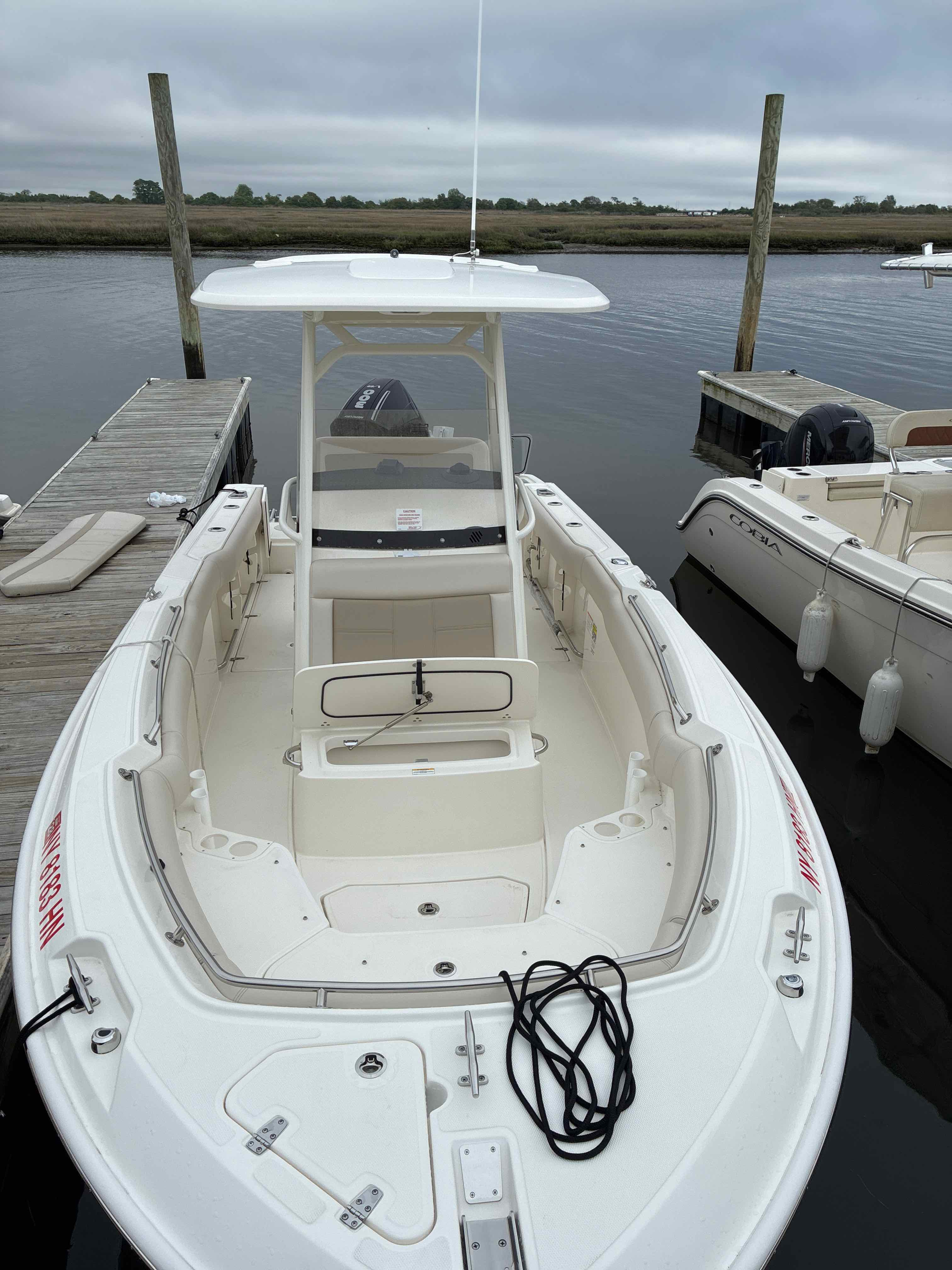 ONLY FINS  (23'Boston Whaler 230 Outrage 300HP Center Console-Cruising/Fishing)