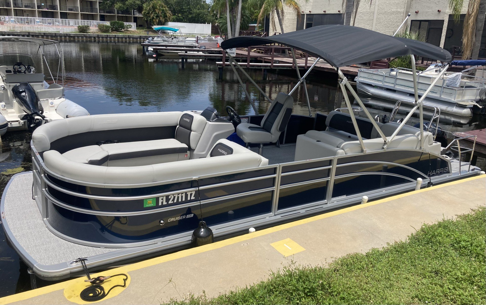 SHORT PLANK  (23' Harris 2025 Tritoon 150 HP - Fishing or Cruising)