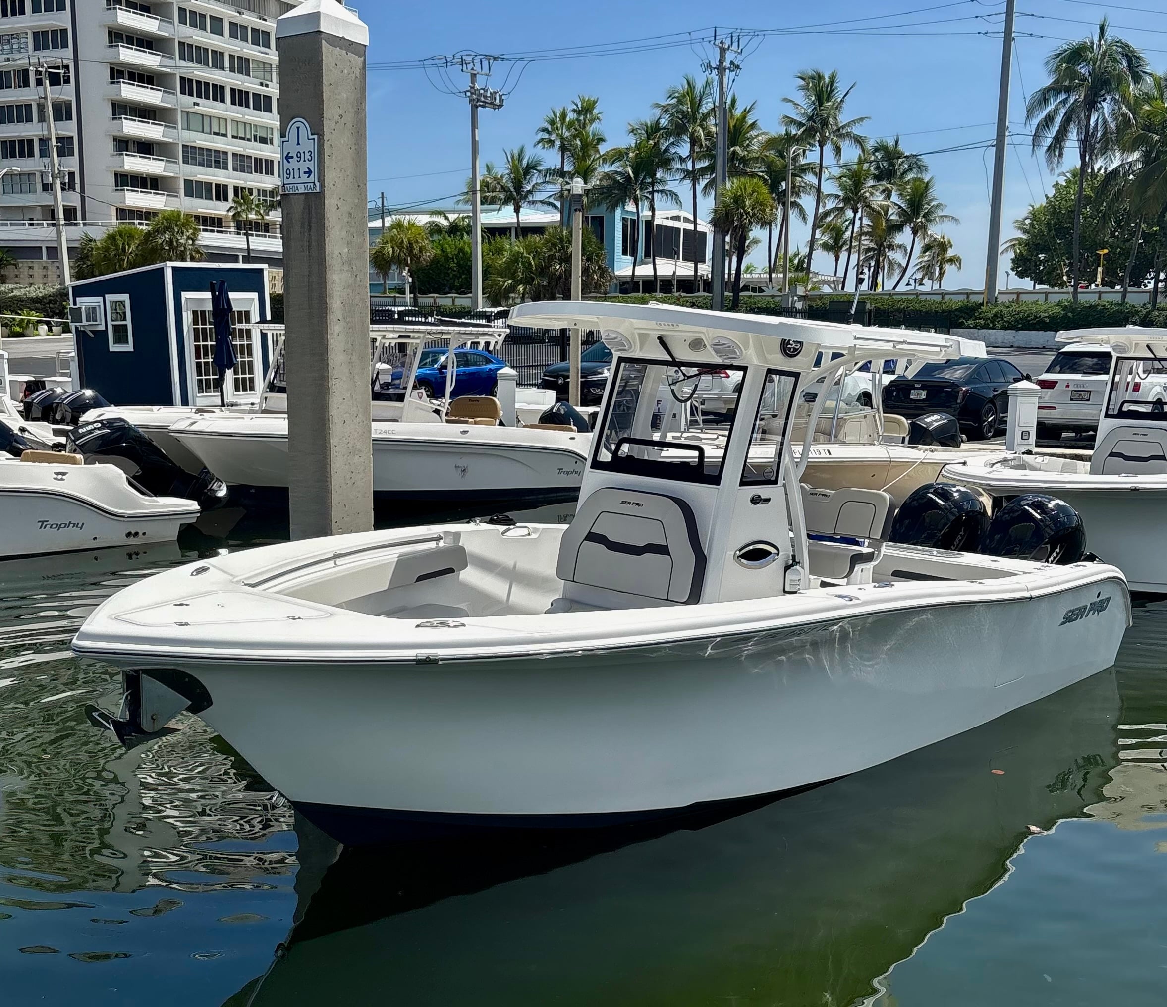 MOOR-OAR-LES (Elite 26' Sea Pro Twin 150HP Center Console-Fishing/Cruising)
