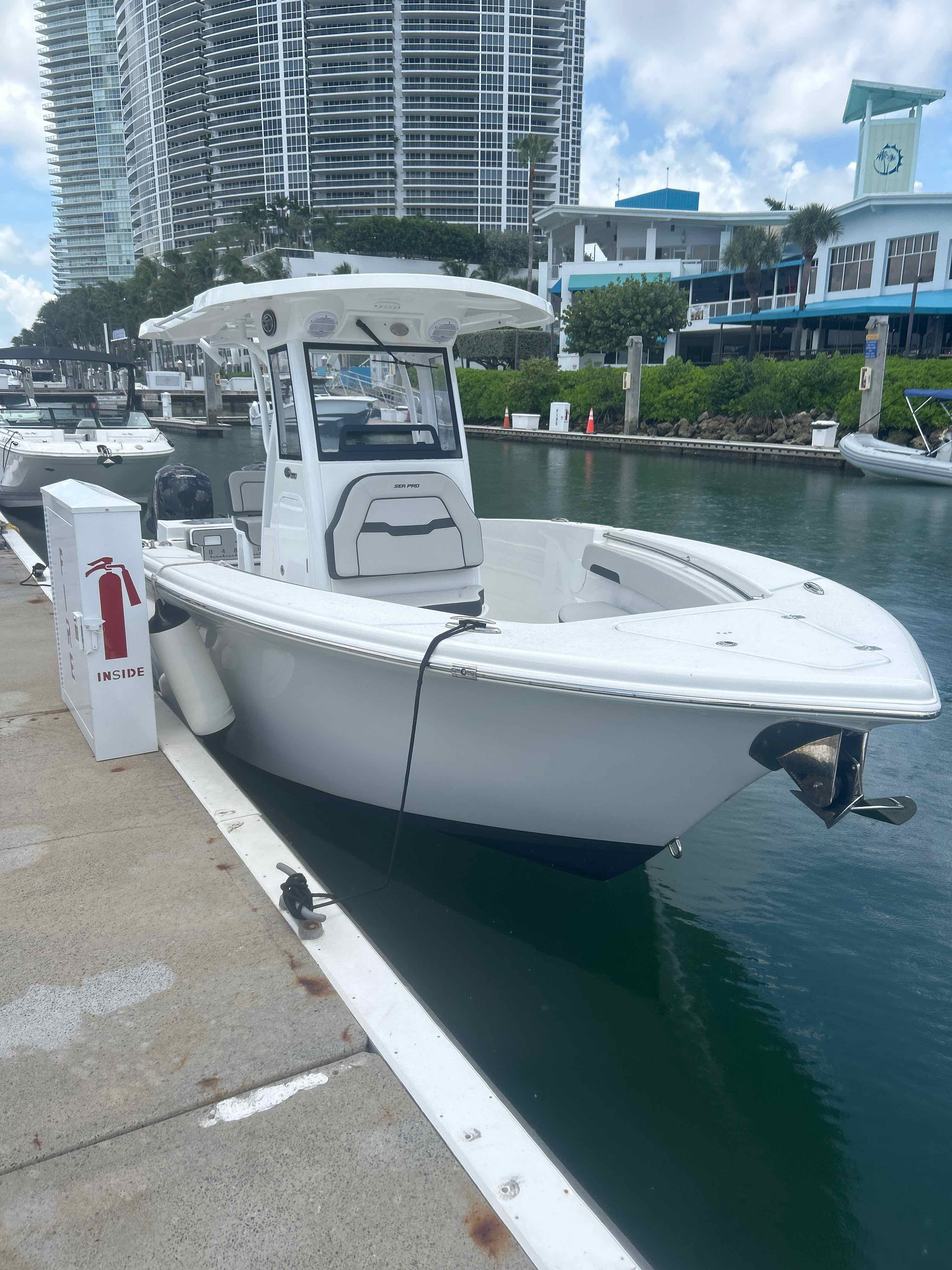 SEA GOALS (Elite 26' Sea Pro Twin 150HP Center Console-Fishing/Cruising)