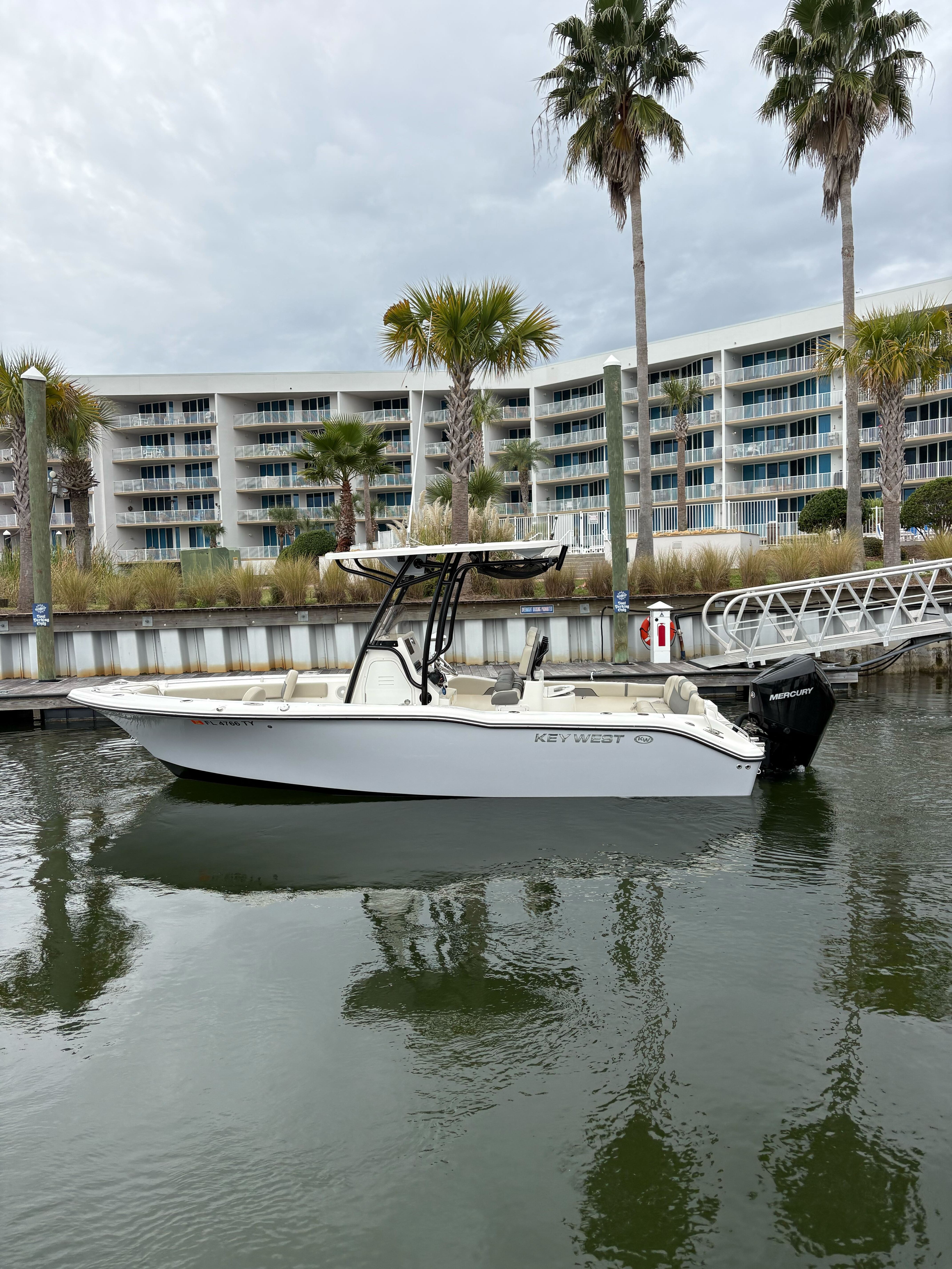 (335A) Key West Center Console (Vessel is Equipped with Electronic Throttle)