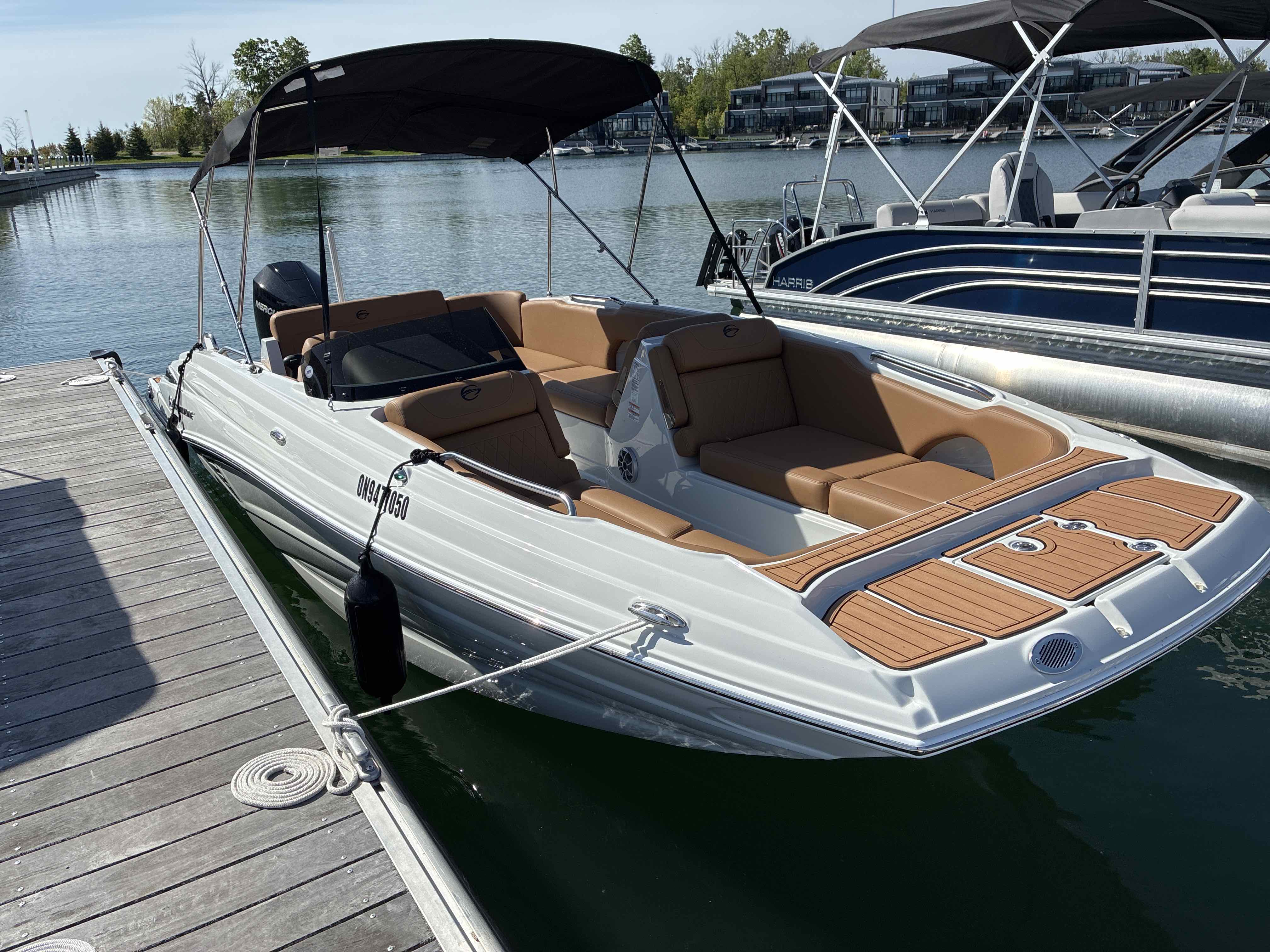 BLUE HOUR (23' Crownline Deck Boat 200 HP - Fishing/Cruising)