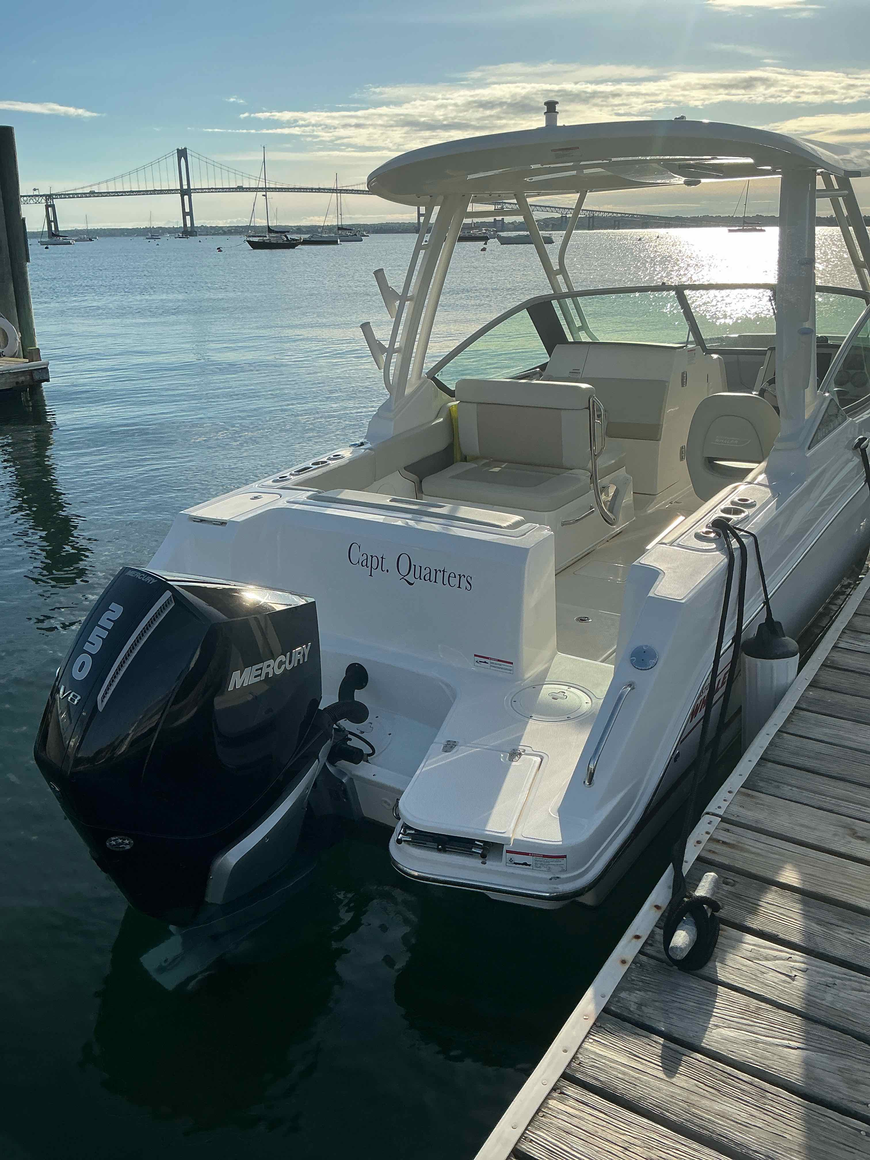 CAPT QUARTERS (24' Boston Whaler 250HP Dual Console-Cruising/Fishing)Bay/Near