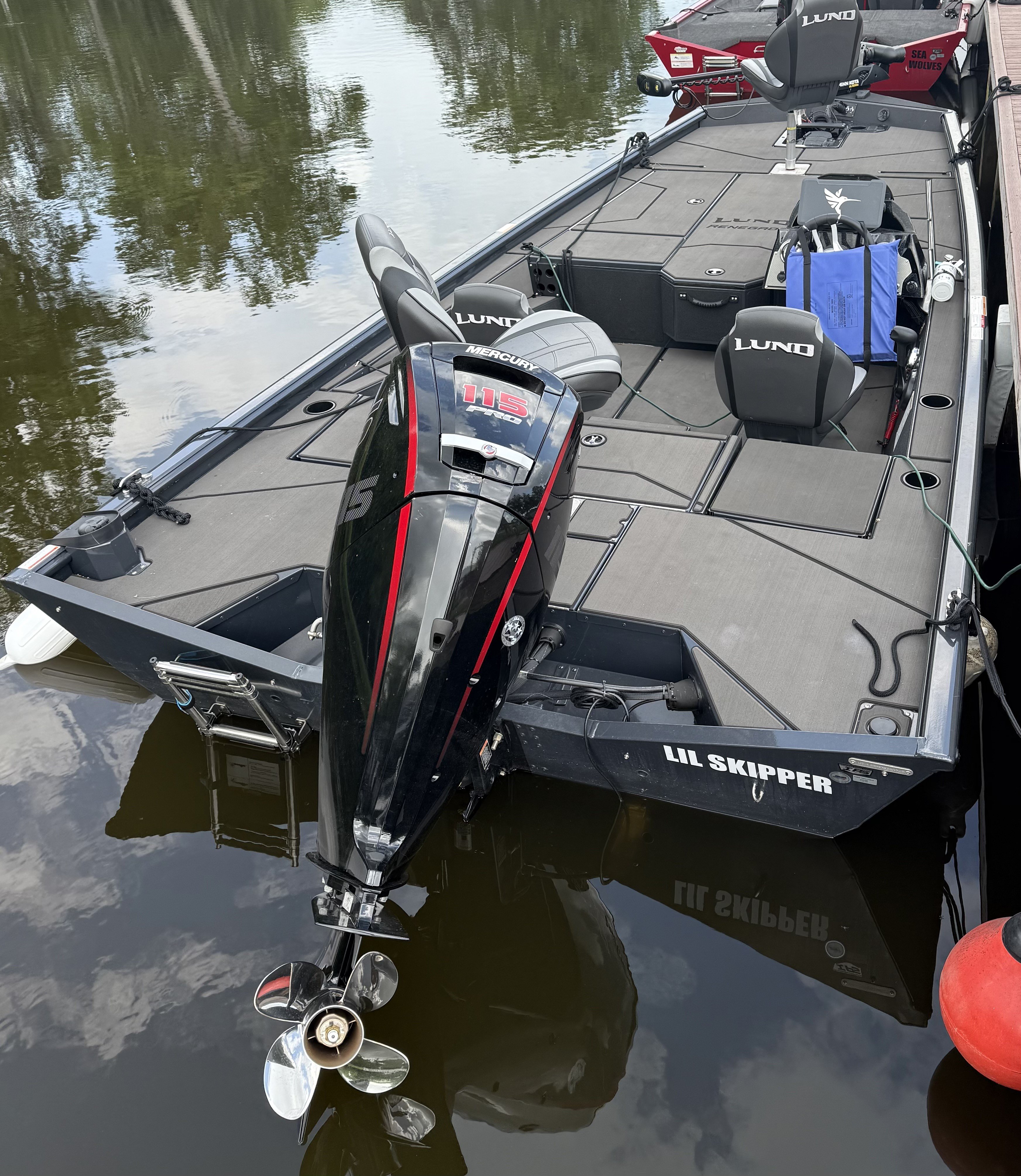 LIL SKIPPER (18' Lund Renegade, 115 hp Mercury)
