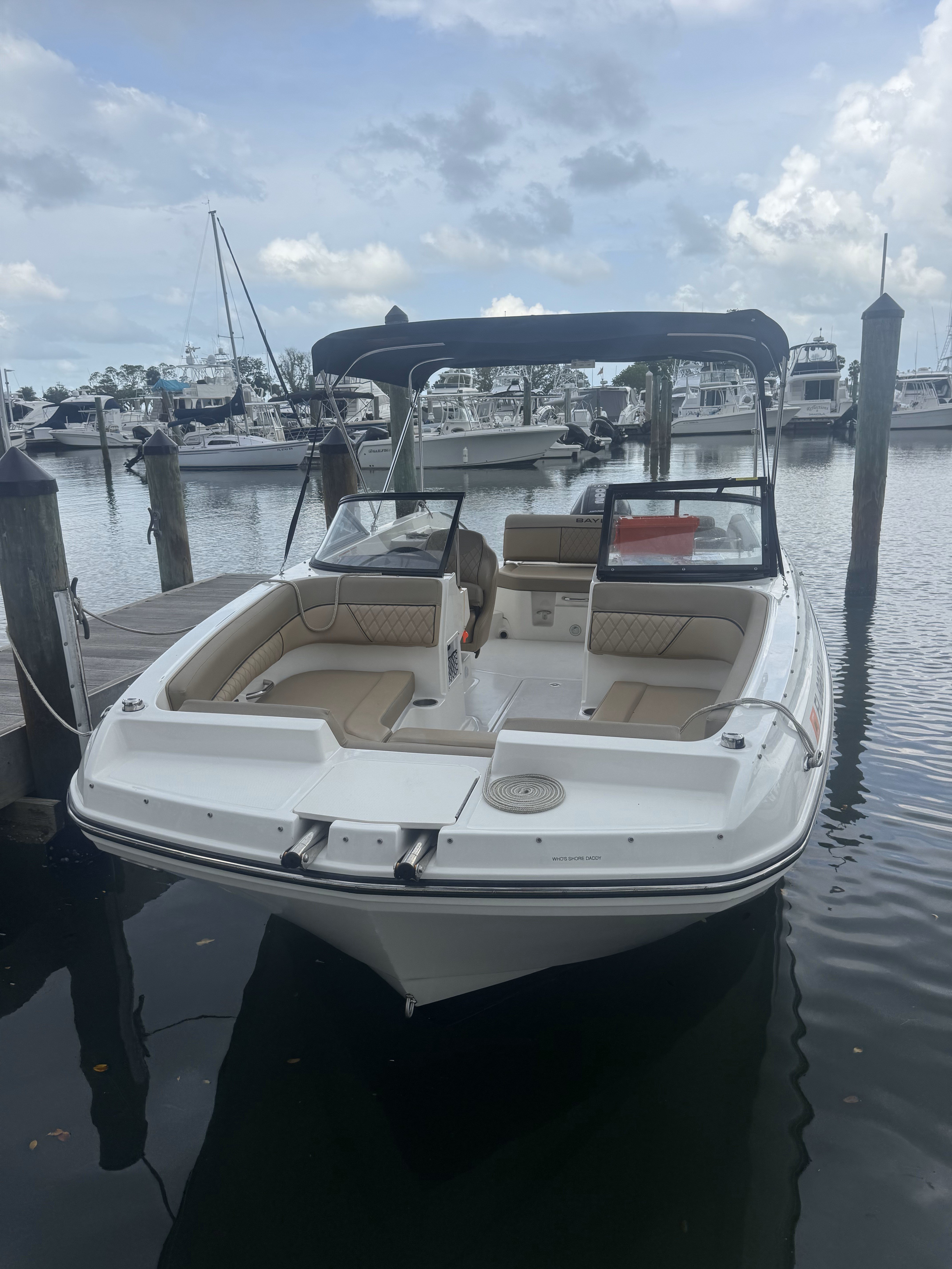 CLEAR SKIES (Bayliner 22' Deck Boat 200 HP - Cruising)