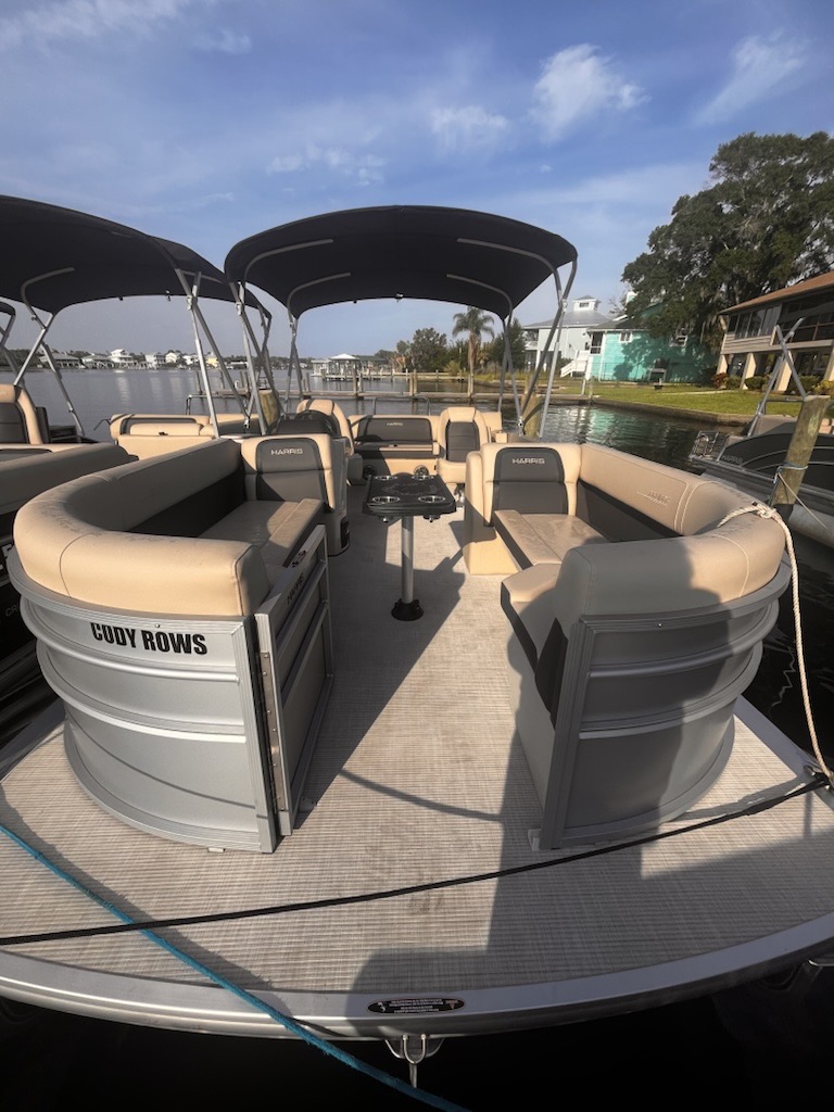 CODY ROWS (23' Harris HCX23 Tritoon 150 HP - Fishing or Cruising)
