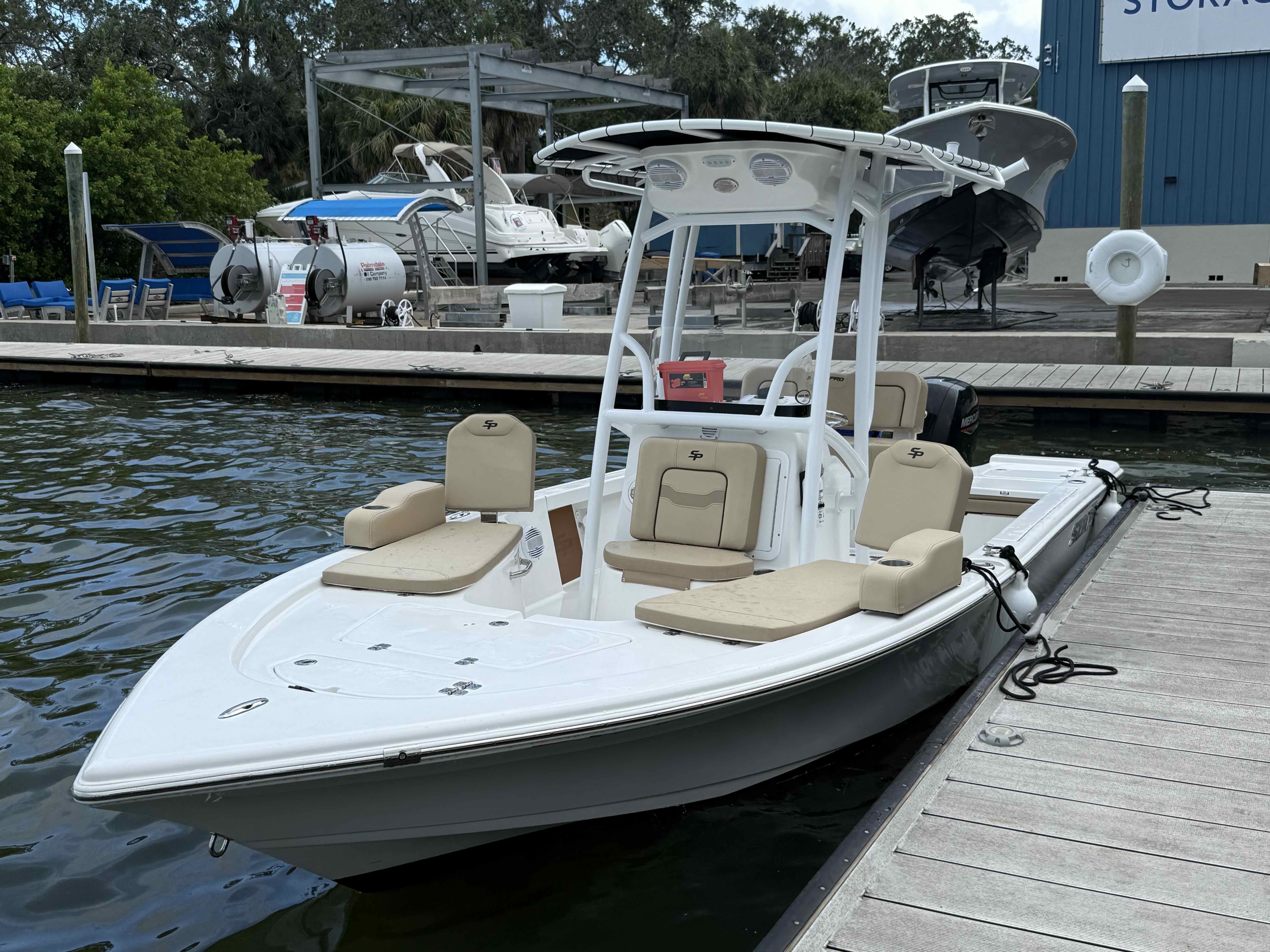 SAFETY FIRST (21' Sea Pro 150HP Center Console-Fishing/Cruising)