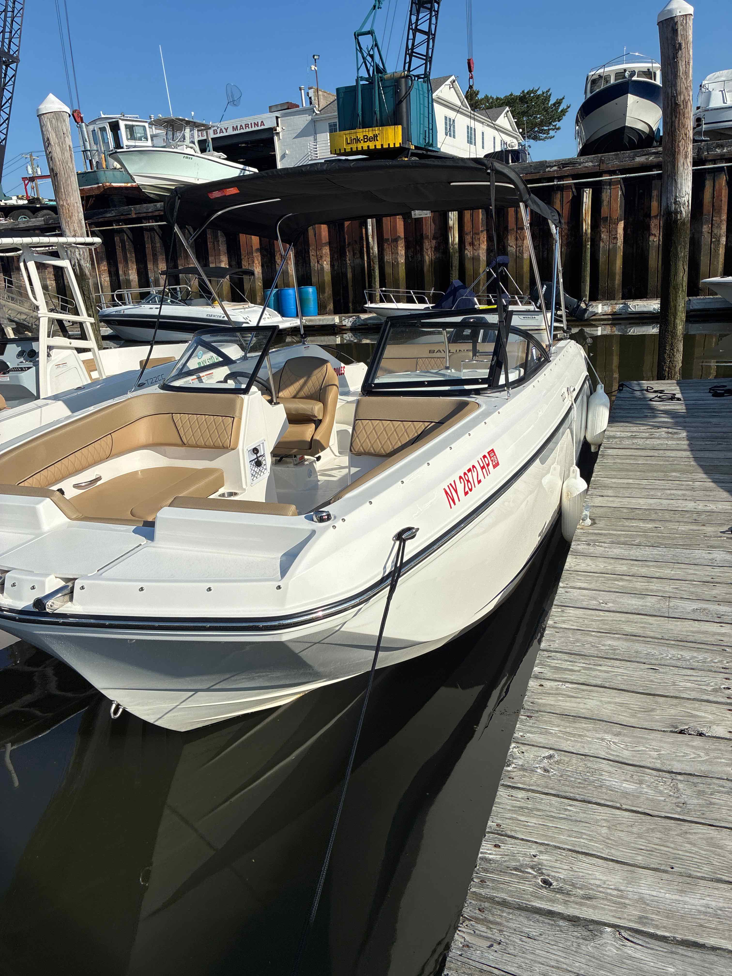 MAJORITY RULES (Bayliner 22' Deck Boat 200 HP - Cruising)
