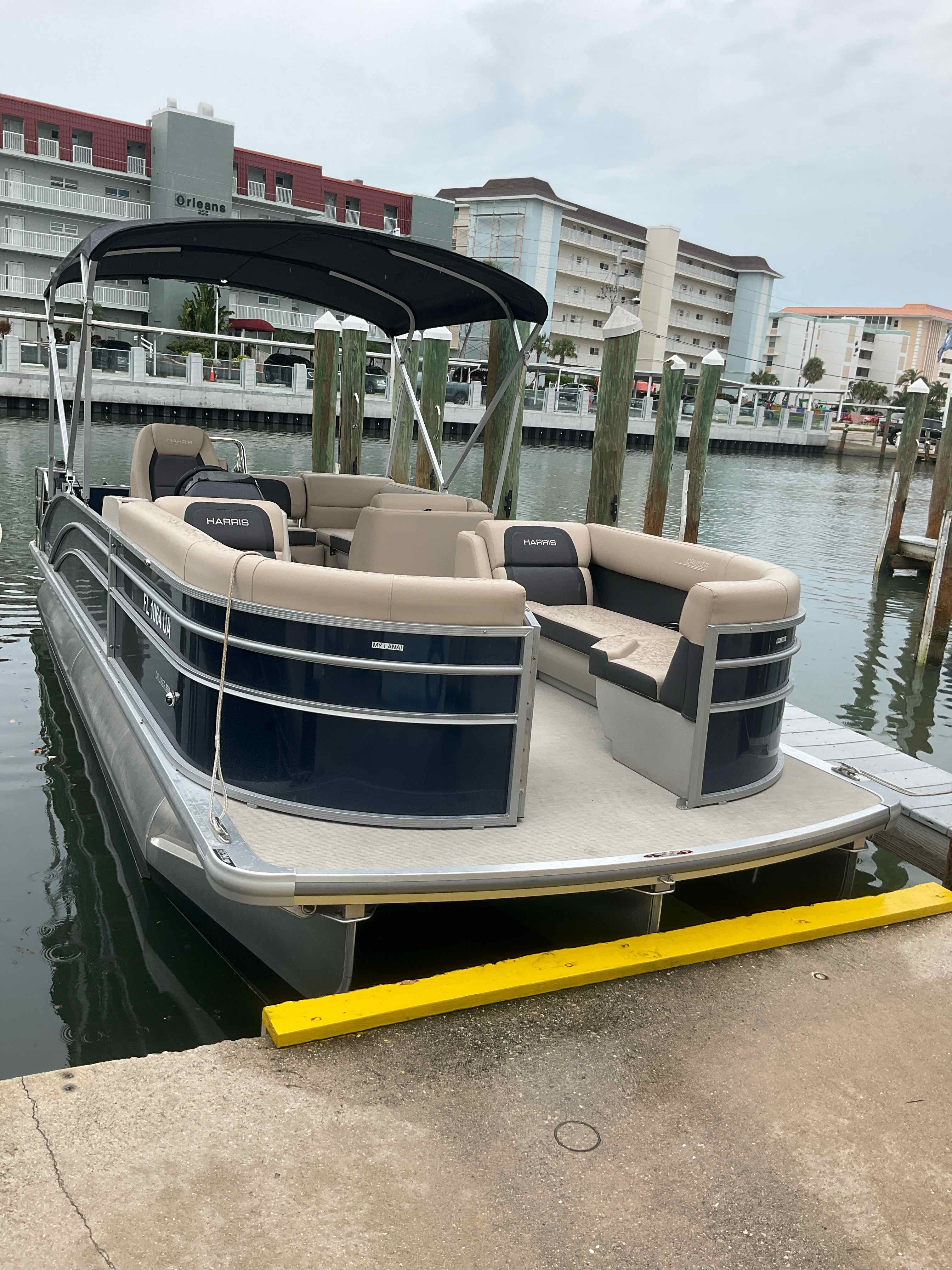 MY LANAI (23' Harris Tritoon 150 HP- Fishing or Cruising)