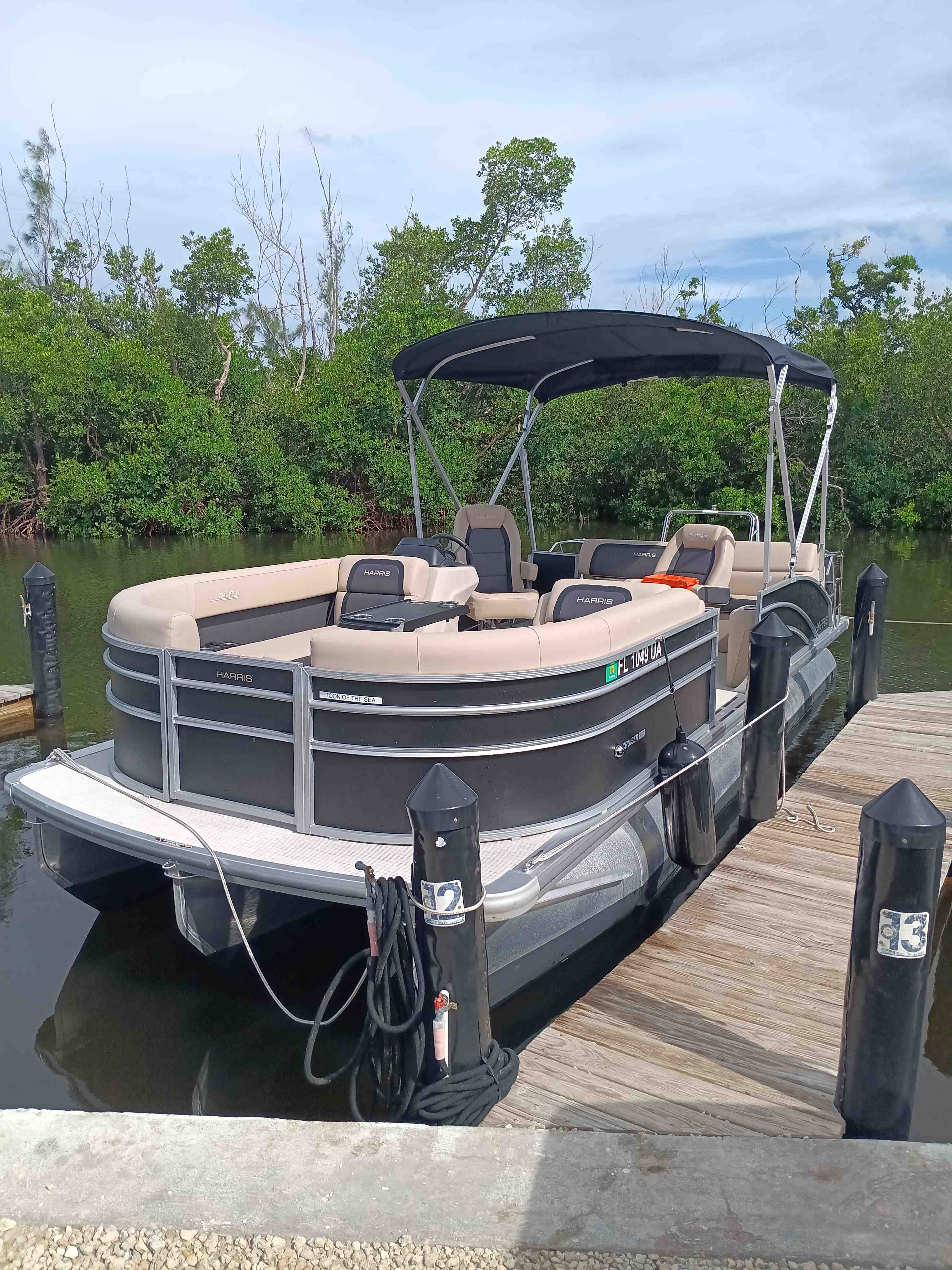 TOON OF THE SEA (23' Harris Tritoon 150 HP- Fishing or Cruising)