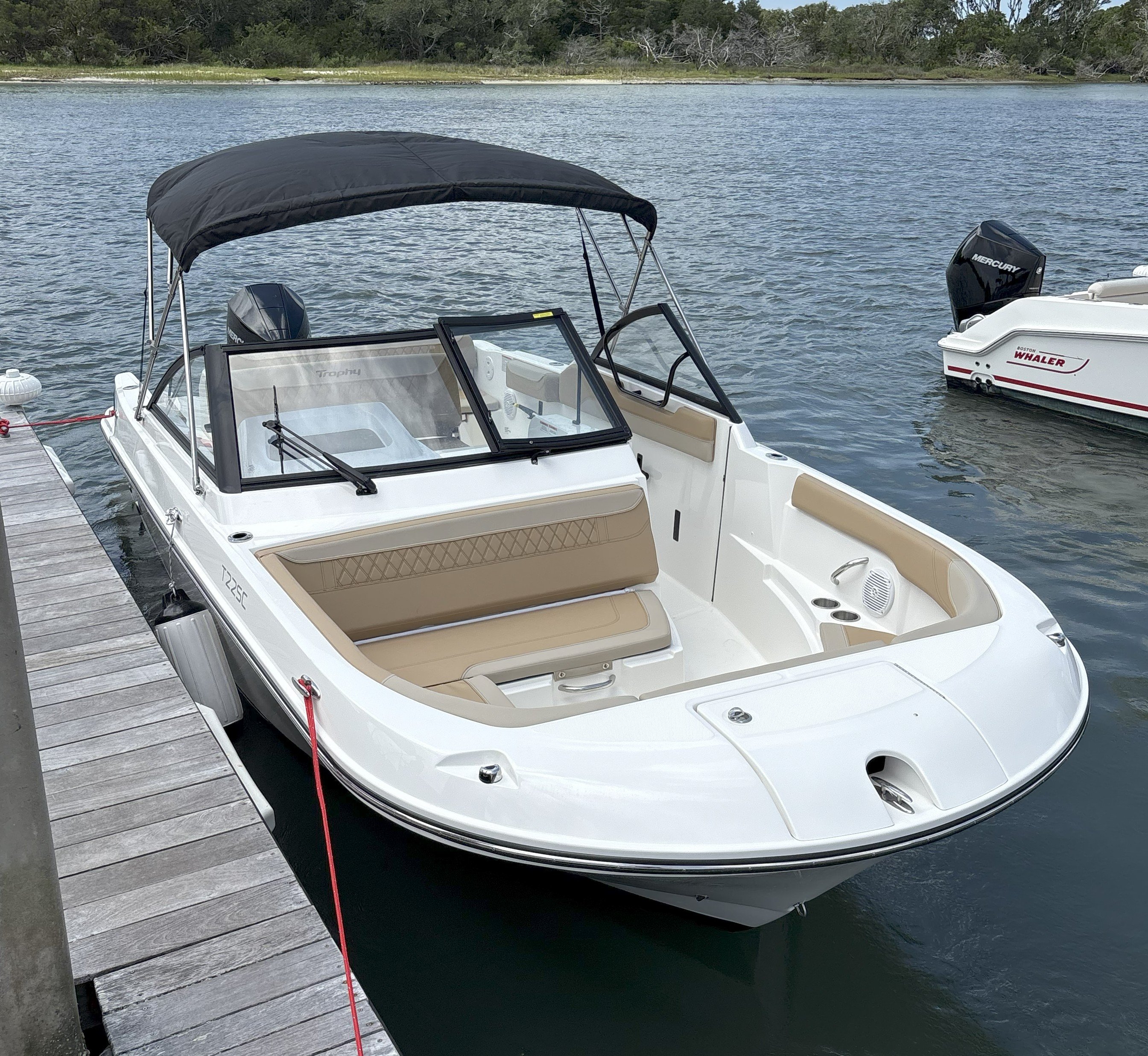 BLACKBIRD (22' Bayliner Trophy T22SC 200HP Dual Console-Cruising/Fishing)
