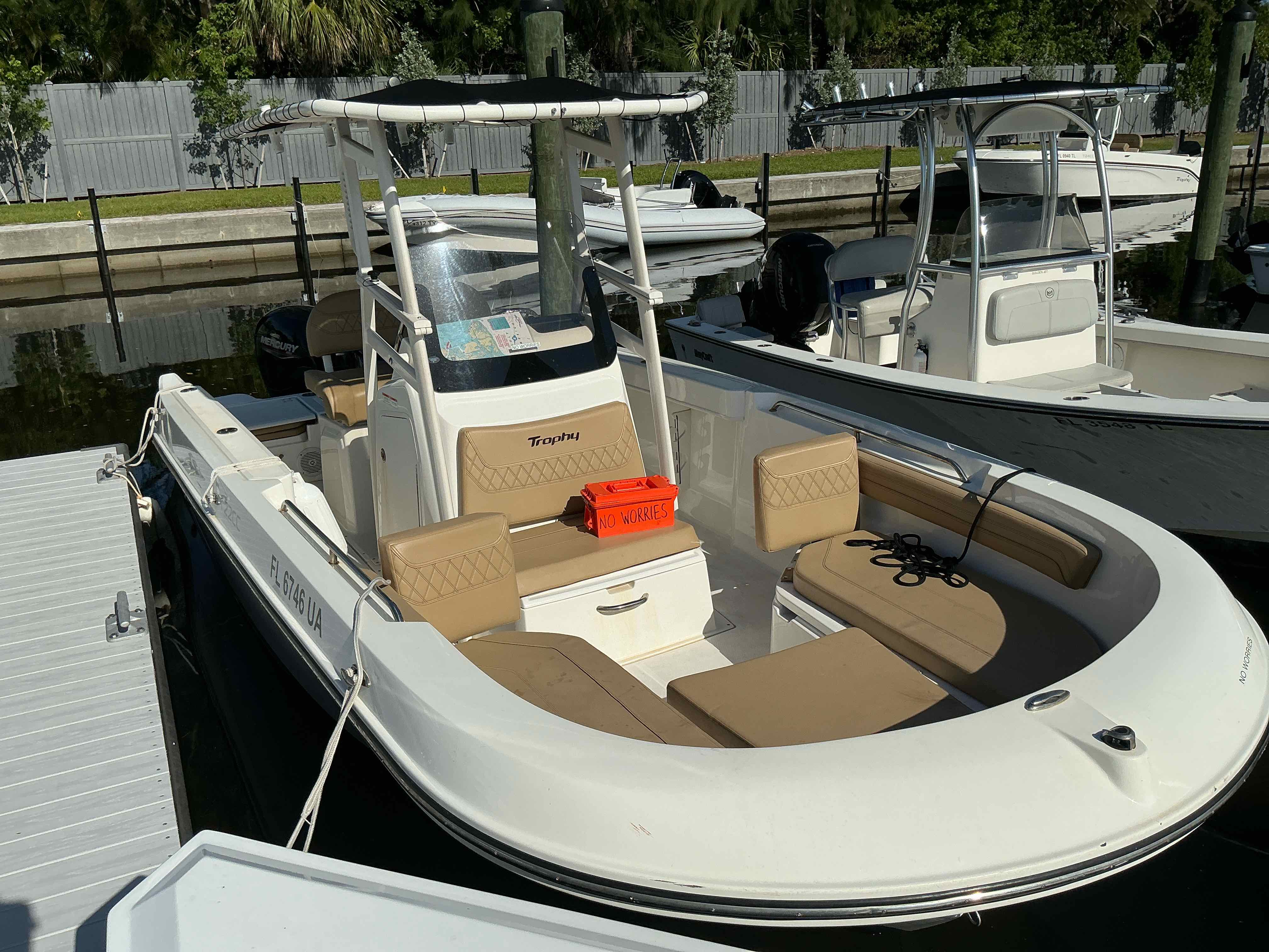 NO WORRIES (22' Bayliner Trophy T22 CC 150XL Mercury)