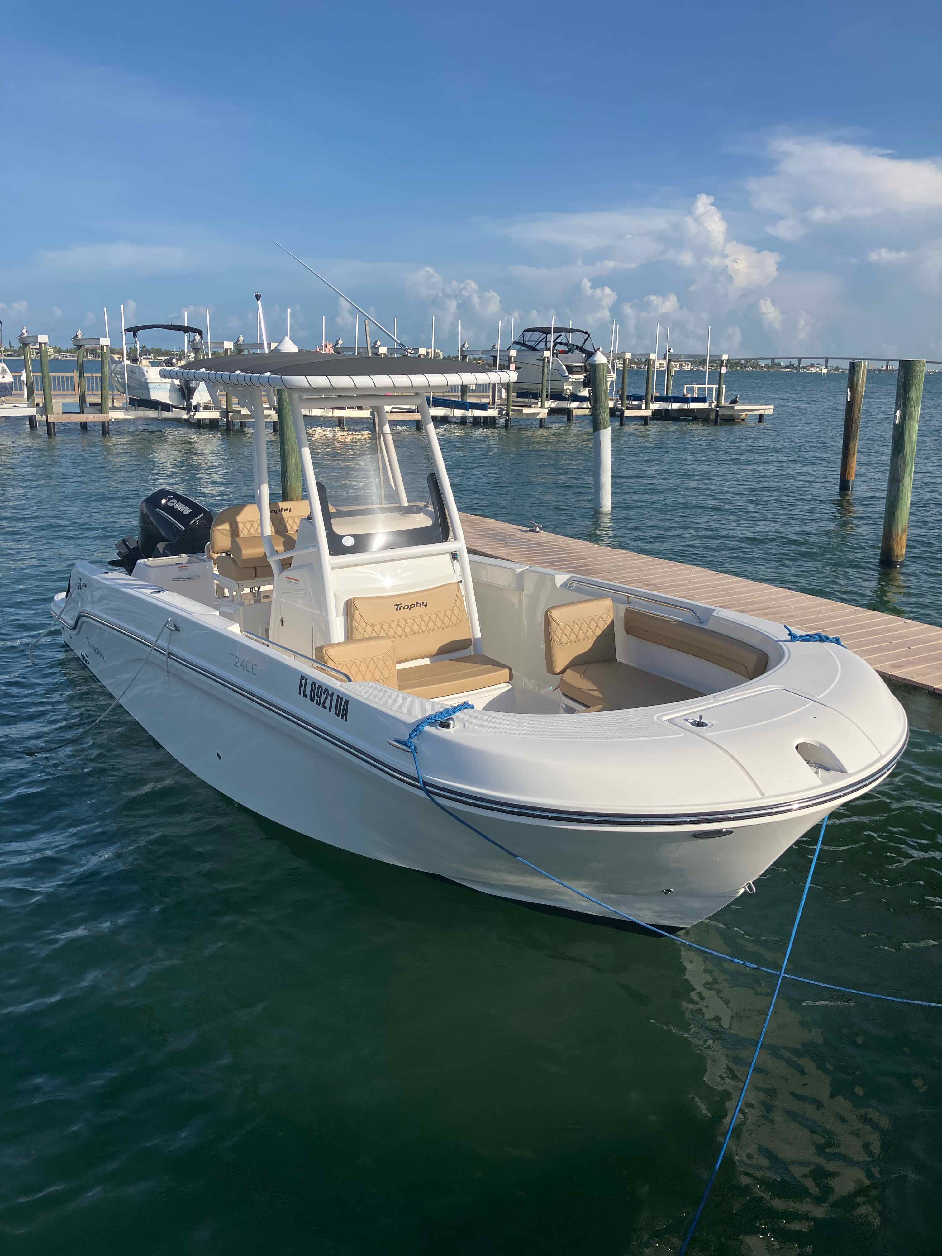 ANONYMOUS CRUSH (24' Bayliner Trophy T24 CC 250XXL Mercury)