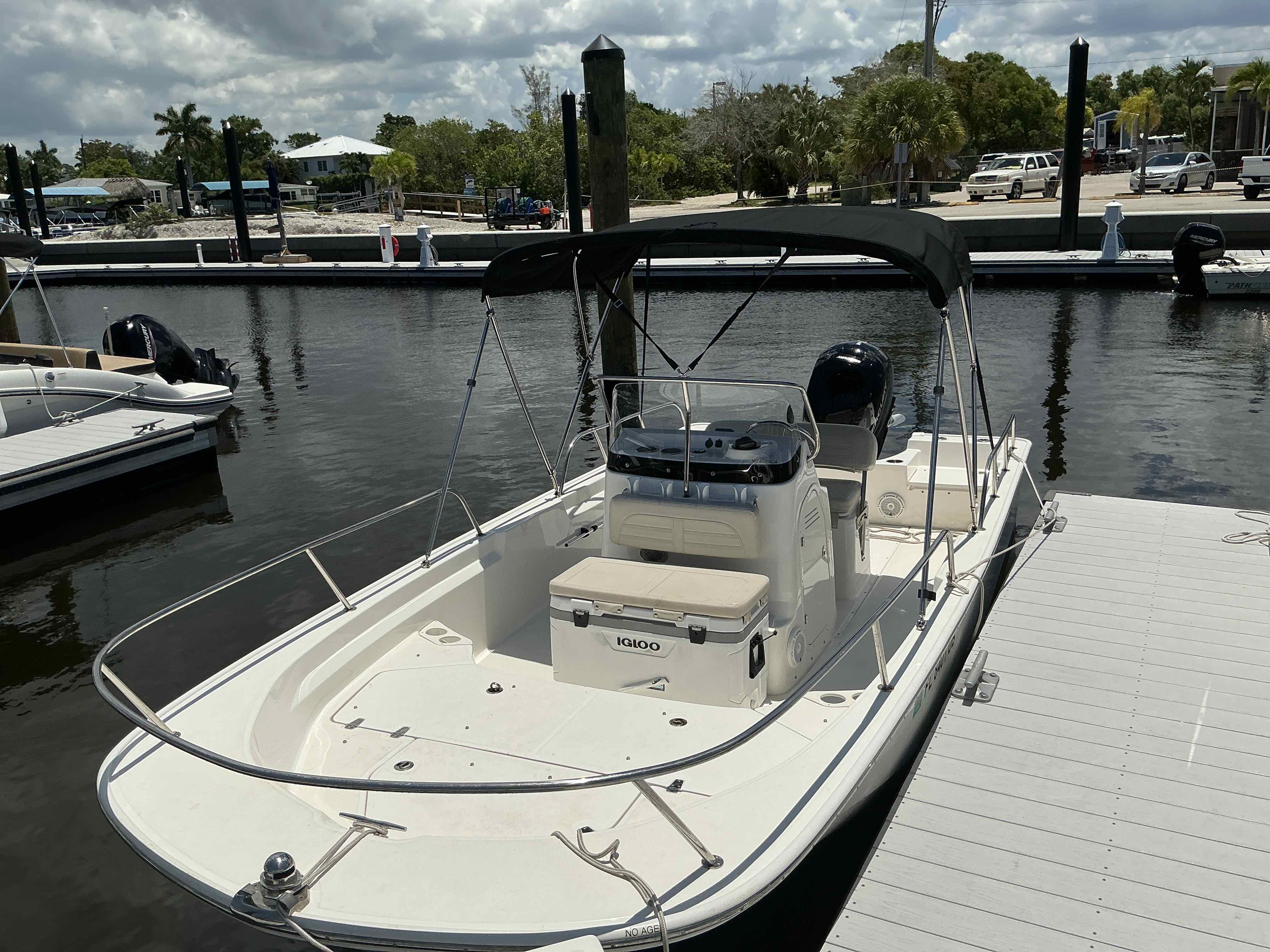 NO AGENDA  (19 ft Center Console-Boston Whaler- 150 HP-Fishing)