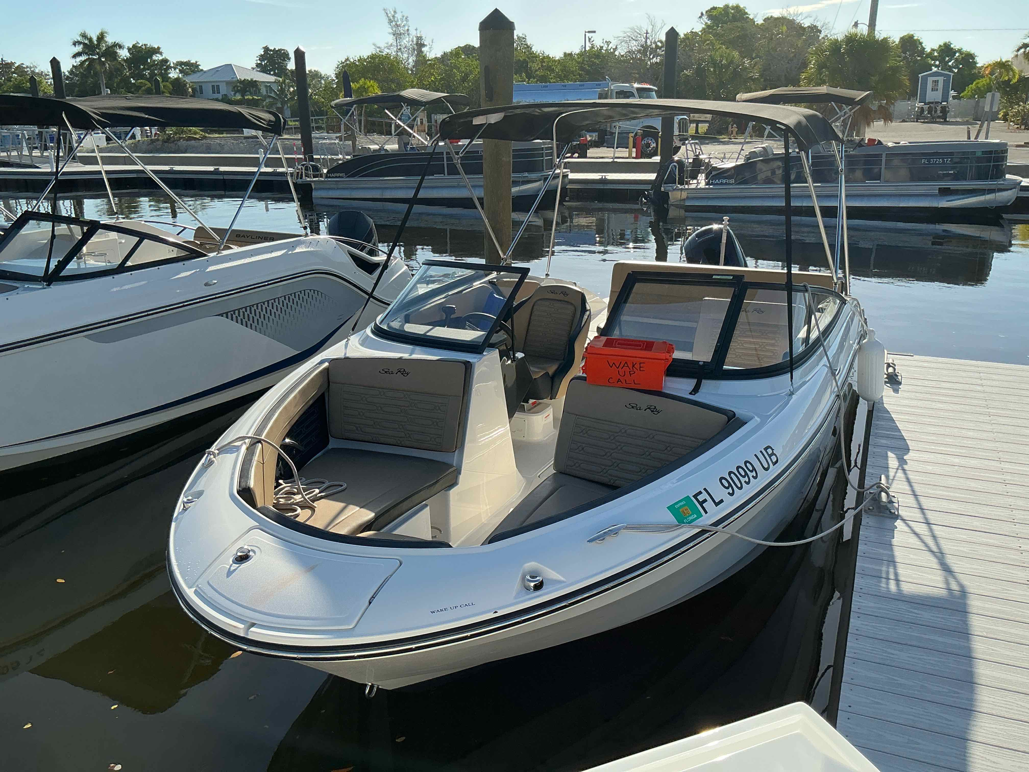 WAKE UP CALL (21' Sea Ray SPO210 Bowrider 150HP-Cruising Only)