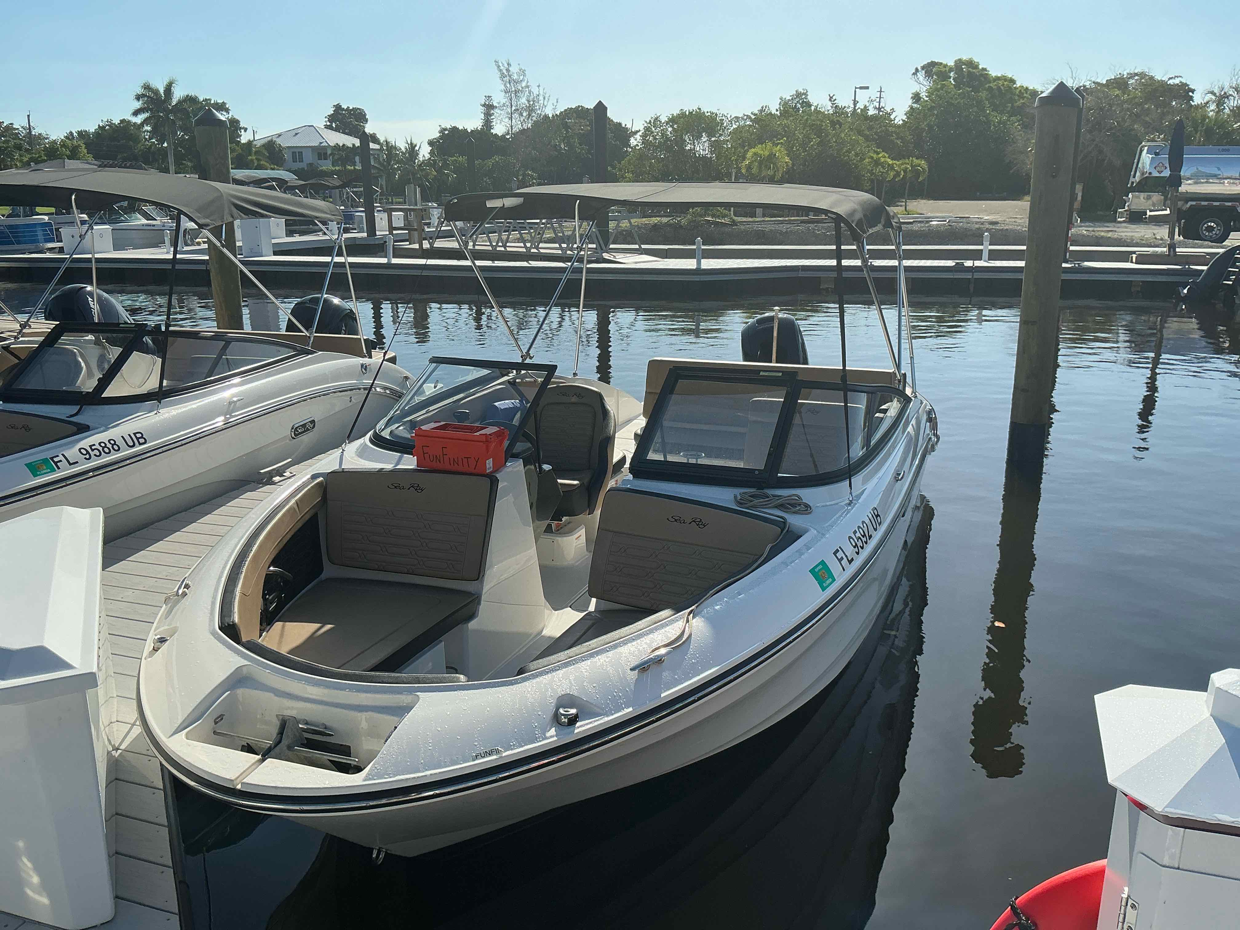 FUNFINITY (21' Sea Ray SPO210 Bowrider 150HP-Cruising Only)