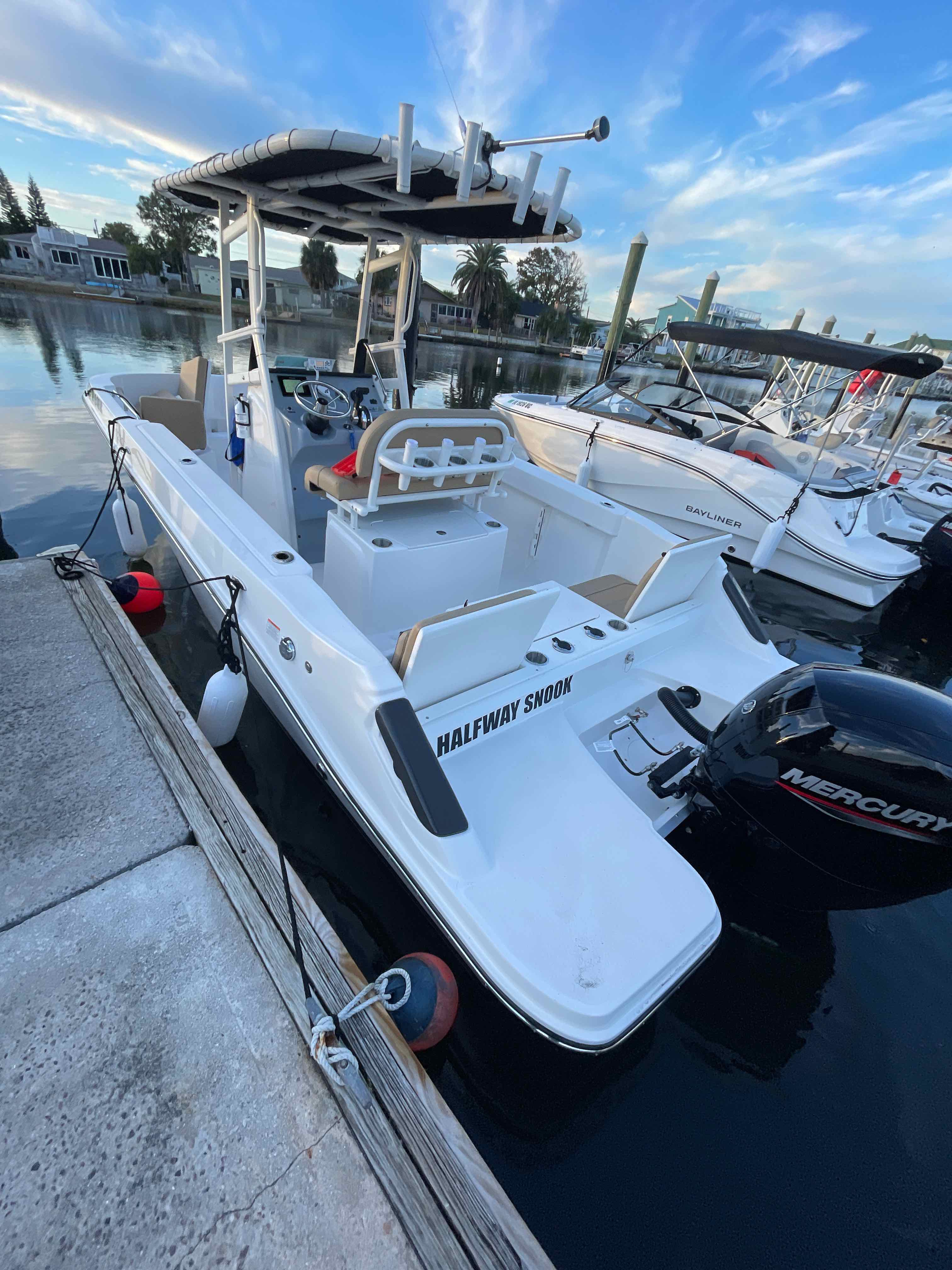 HALFWAY SNOOK (22FT Bayliner Trophy Center Console - 150 HP~Cruising/Fishing)