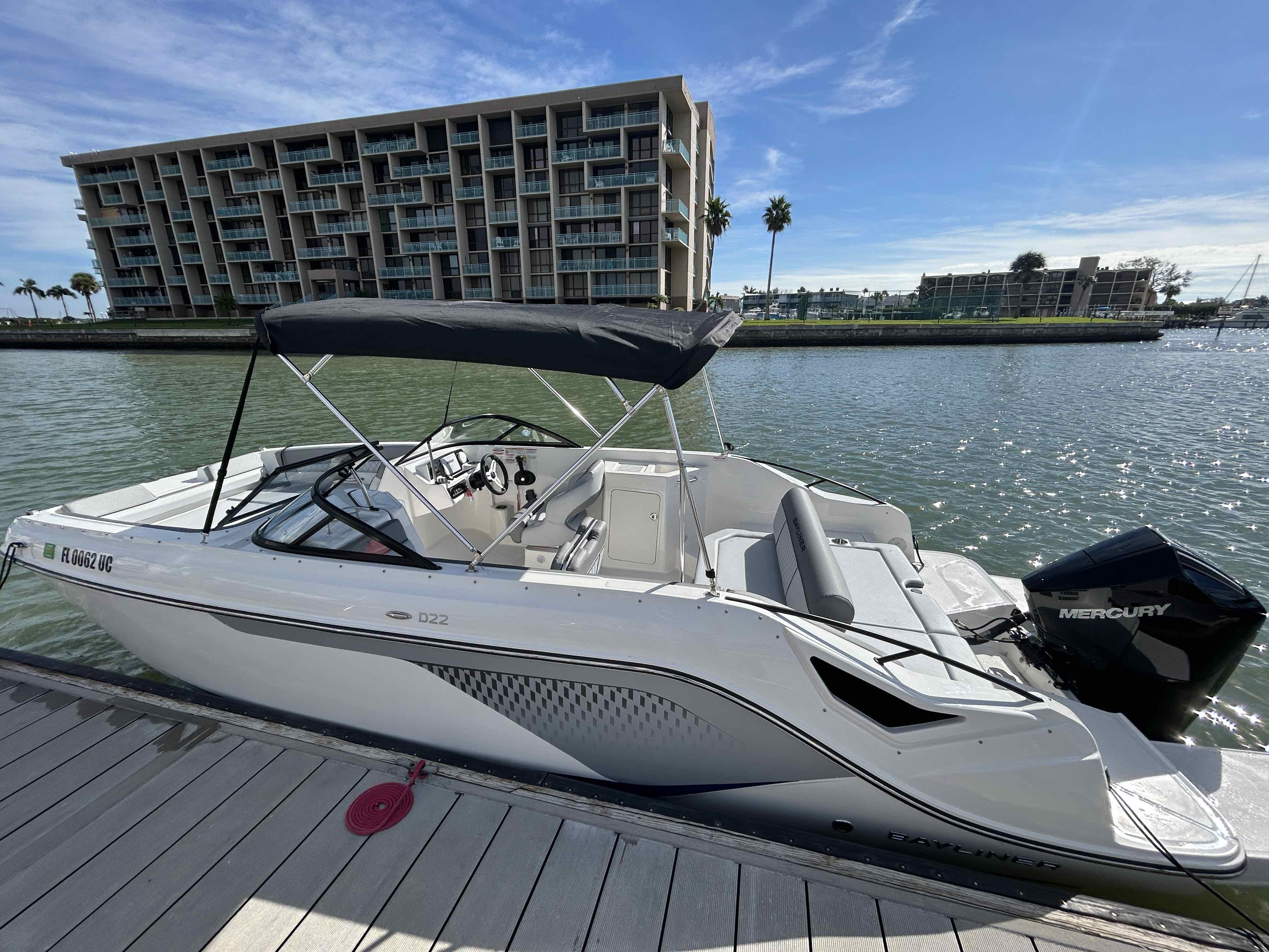 BUBBLE TROUBLE - 22’ Bayliner D22 Cruiser (200 HP)