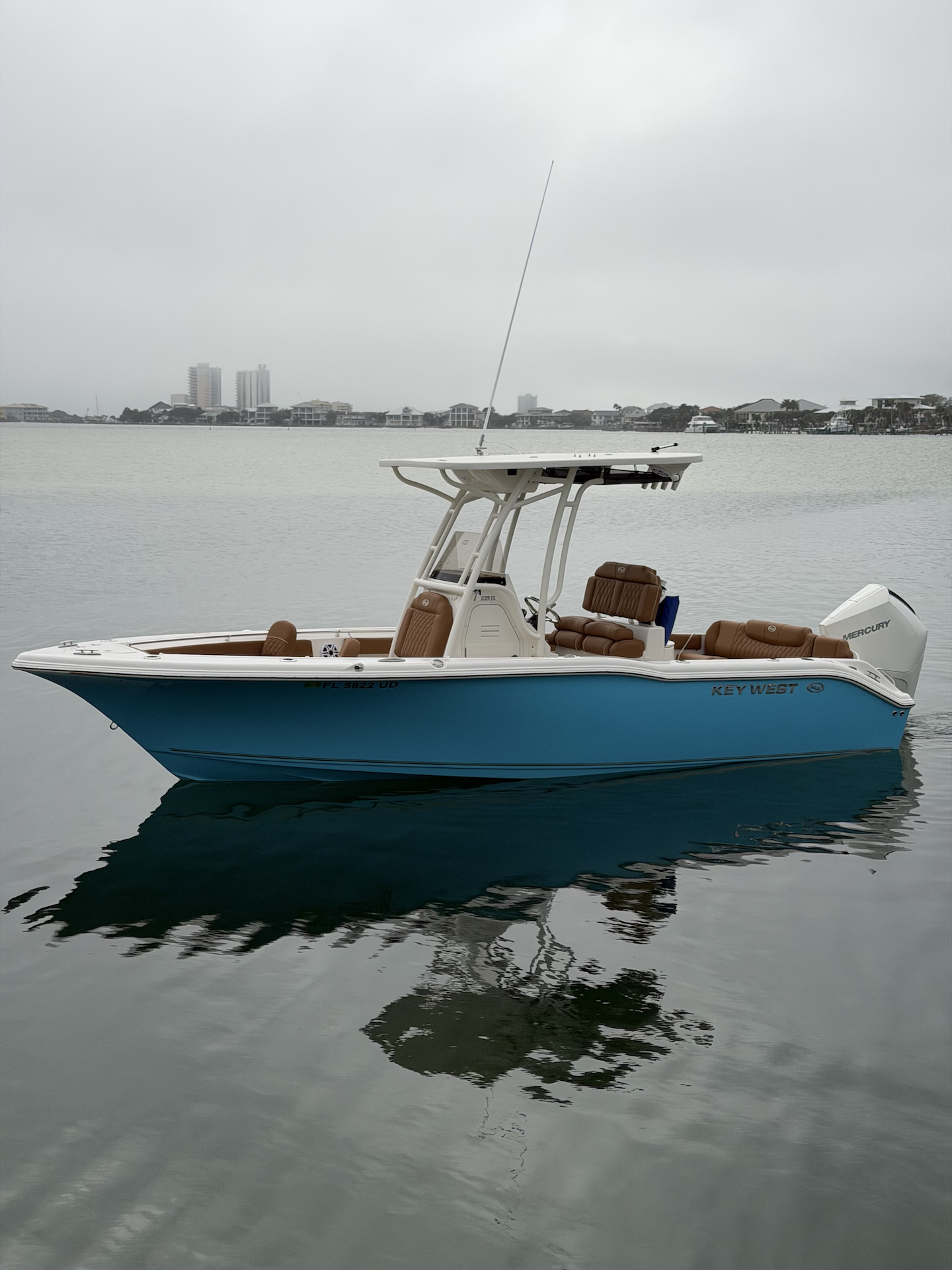 (357A) Key West Center Console (Vessel is Equipped with Electronic Throttle)