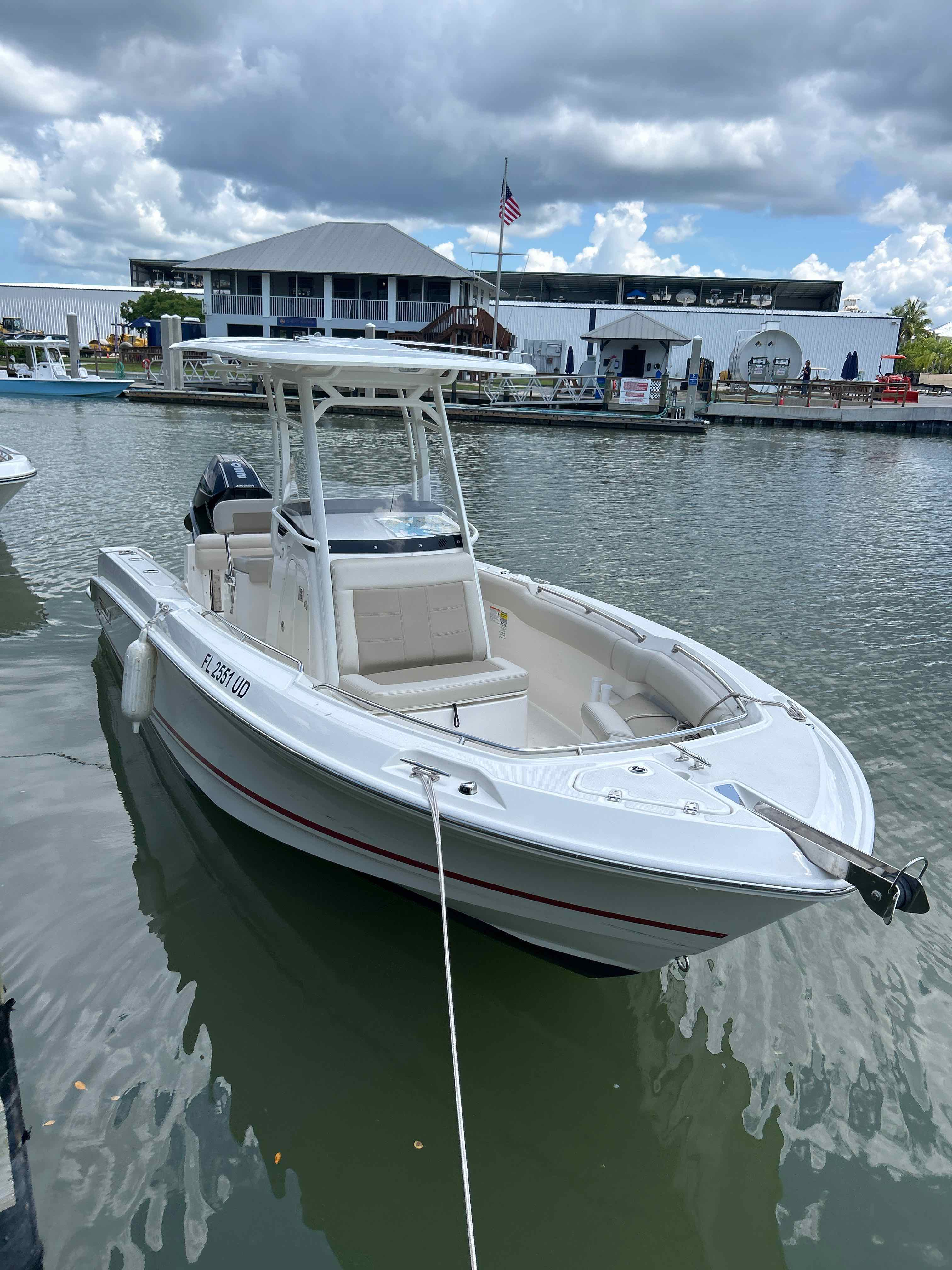 FISH STICKS (23' Boston Whaler 230 Outrage 250HP CC-Cruising/Fishing)