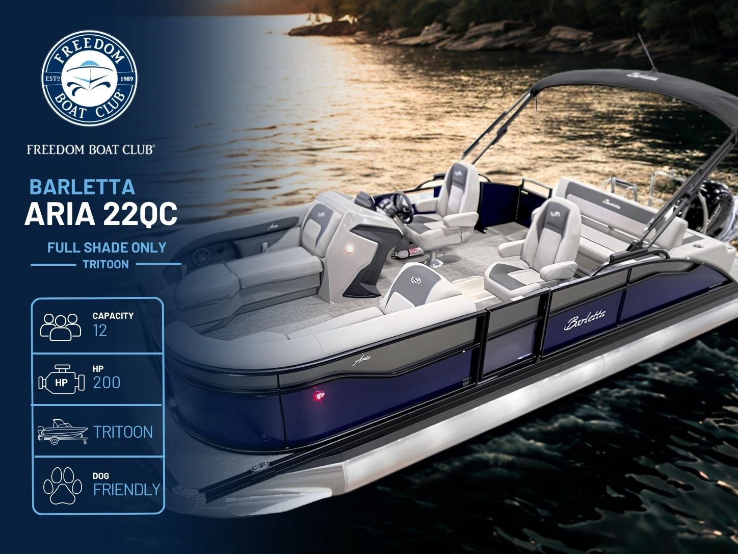 Hello Darlin' - Barletta Aria 22UC - Tritoon