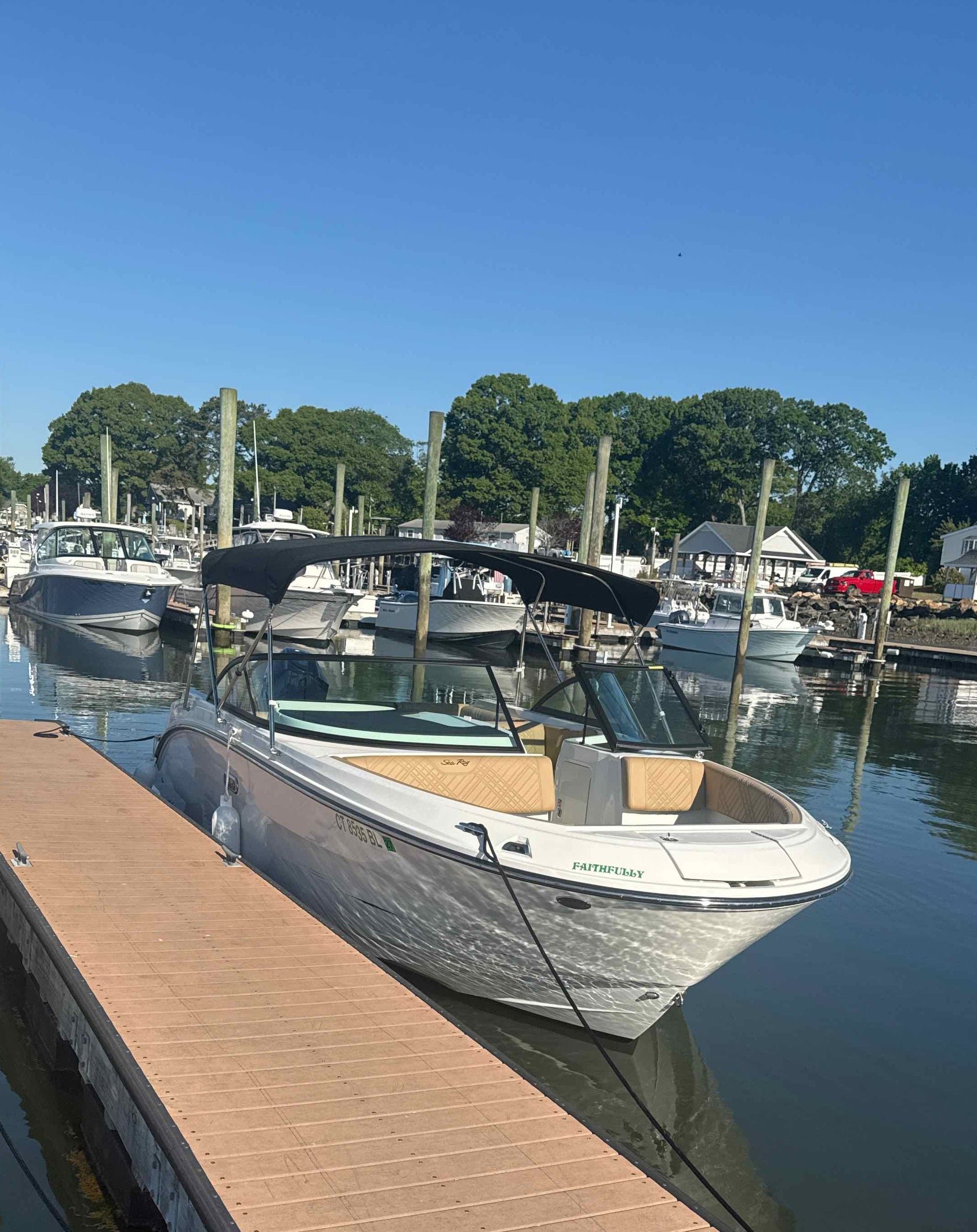 FAITHFULLY (23' Sea Ray SDO 230 200 HP - cruising)