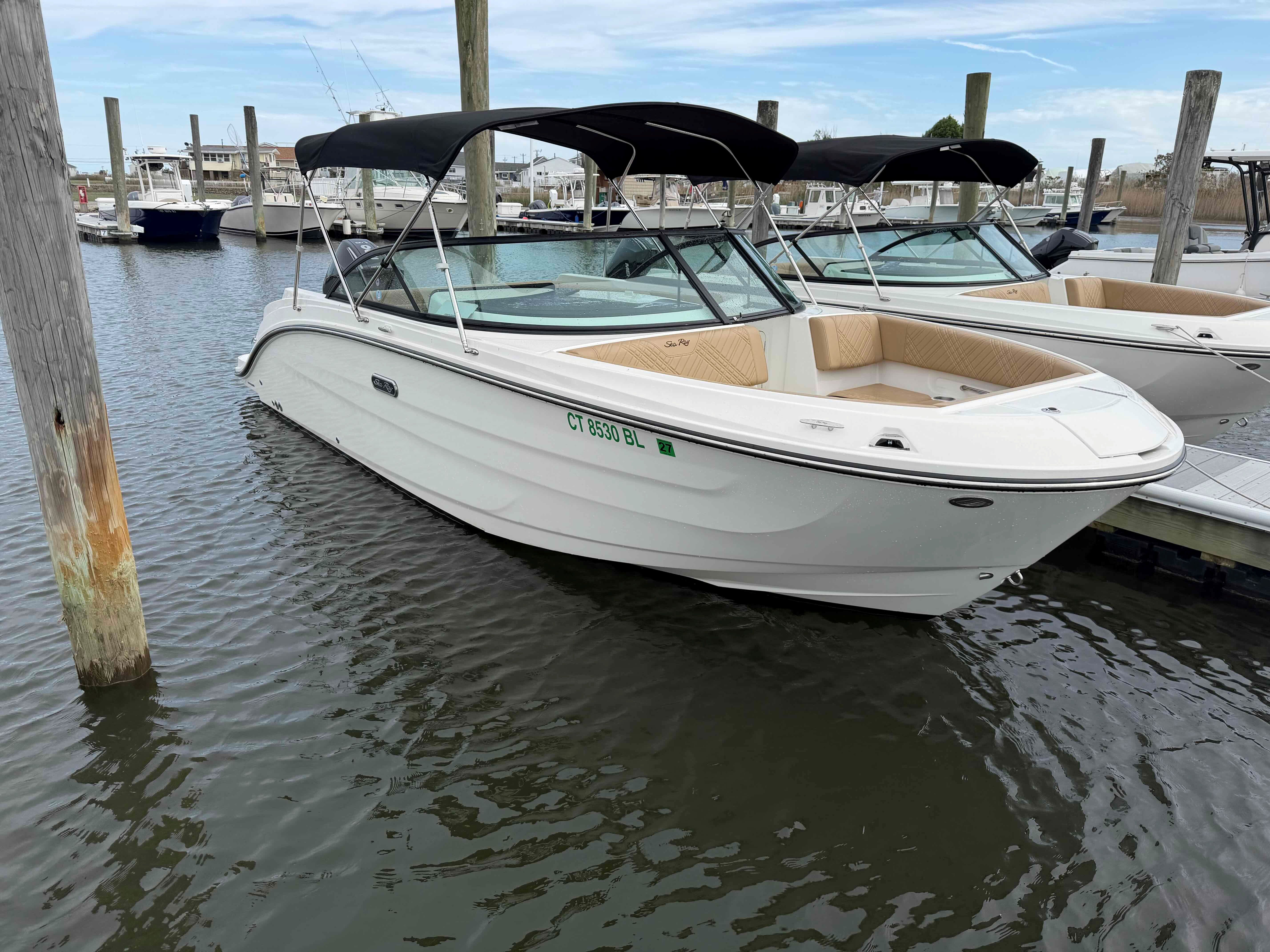 Court and Spark (23' Sea Ray SDO 230 200 HP - cruising)