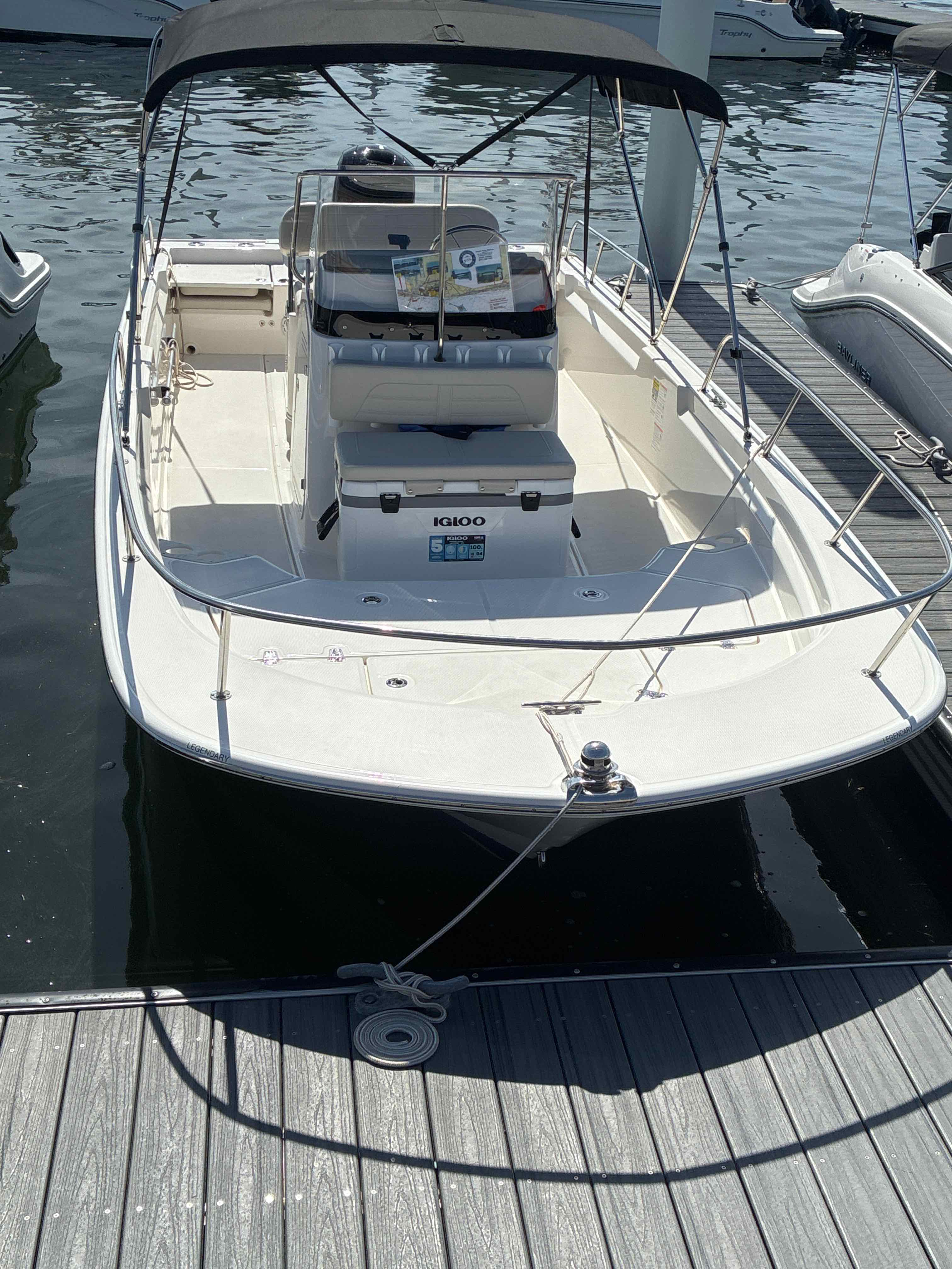 LEGENDARY (21' Center Console-Boston Whaler- 150 HP-Fishing)
