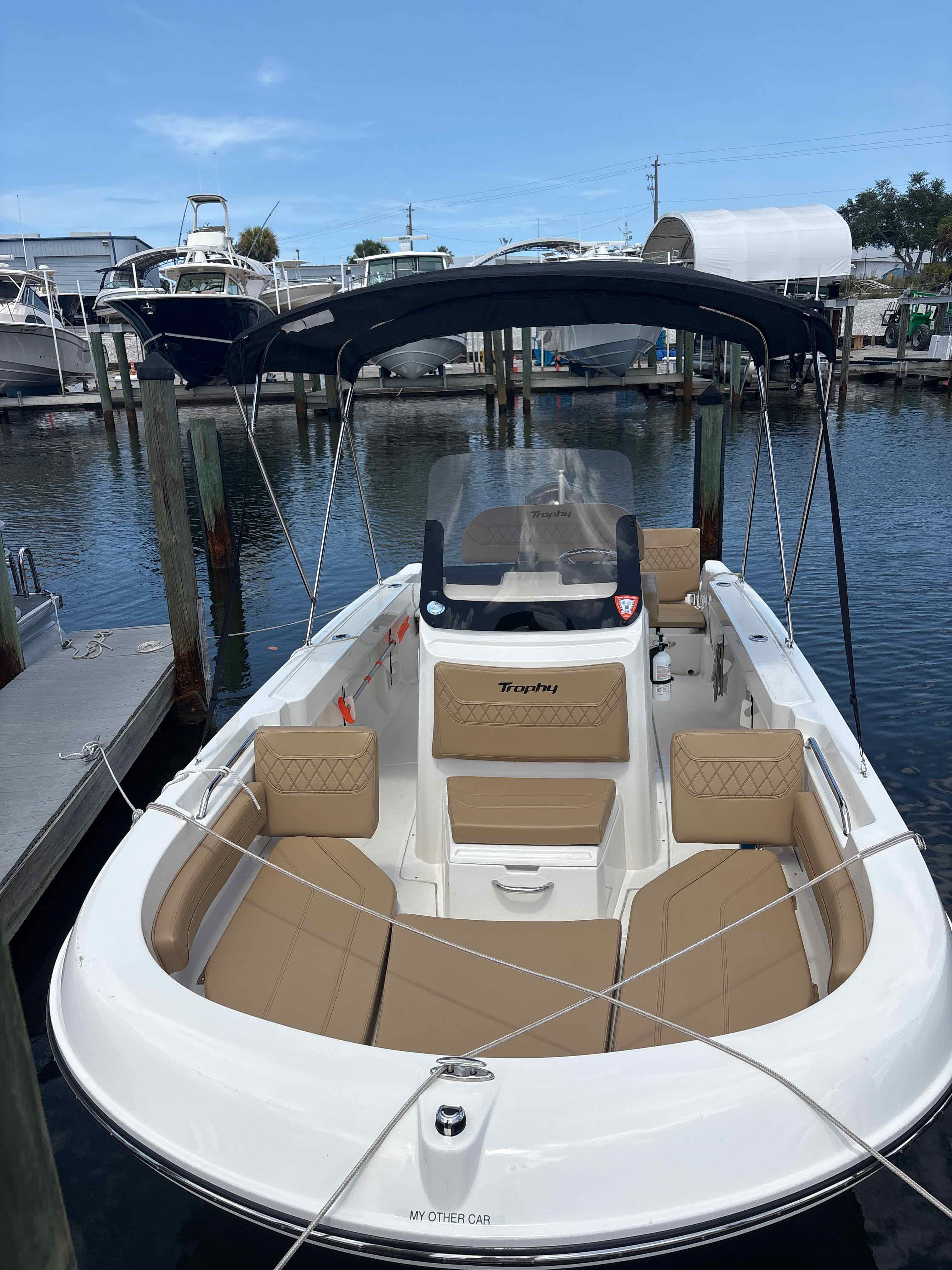 MY OTHER CAR (20' Bayliner Trophy T20CC 150 HP Mercury)