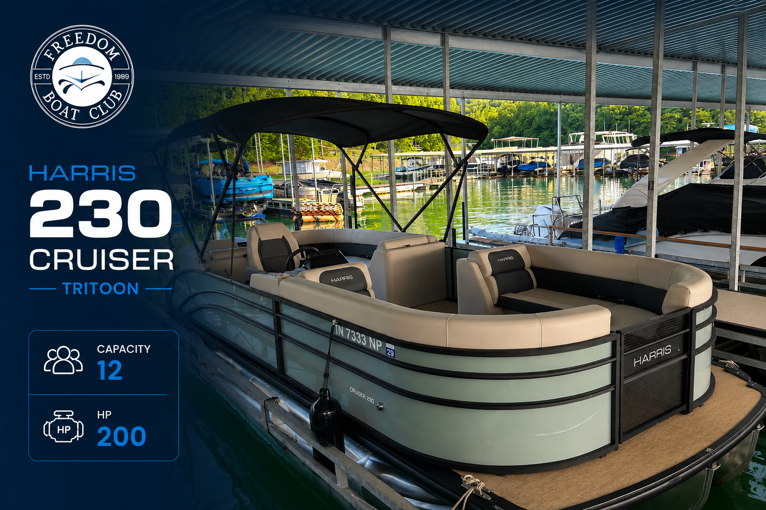 Sage - Harris Cruiser - Tritoon